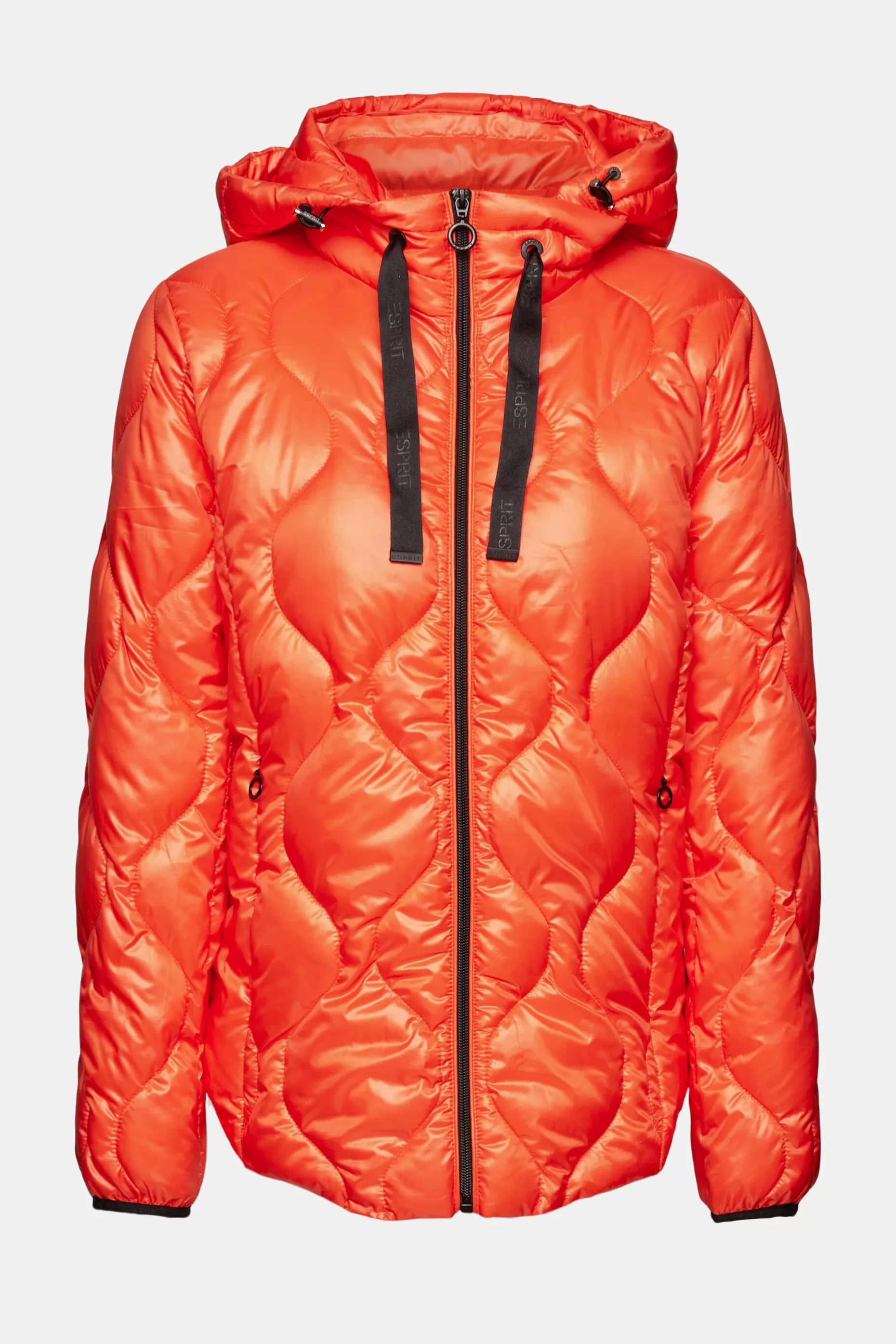 ESPRIT Quilted puffer jacket with a hood at our Online Shop *Women Clearance 60%-70% Off