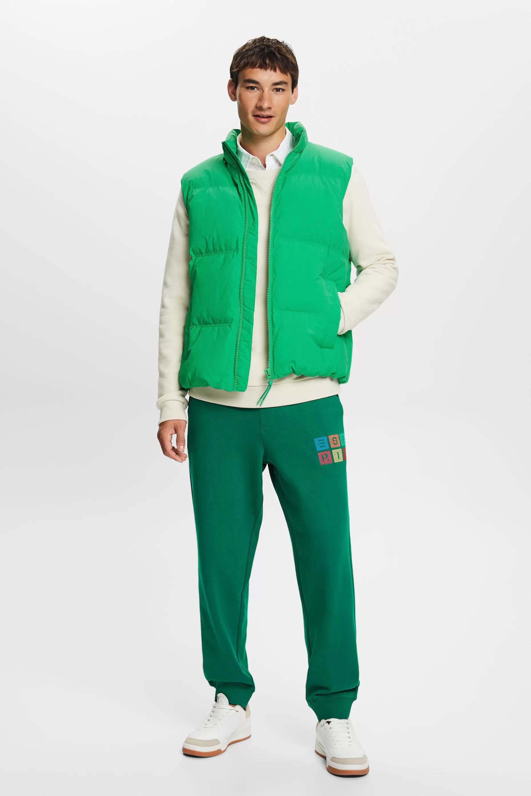 ESPRIT Quilted Puffer Vest at our Online Shop *Men Clearance 60%-70% Off