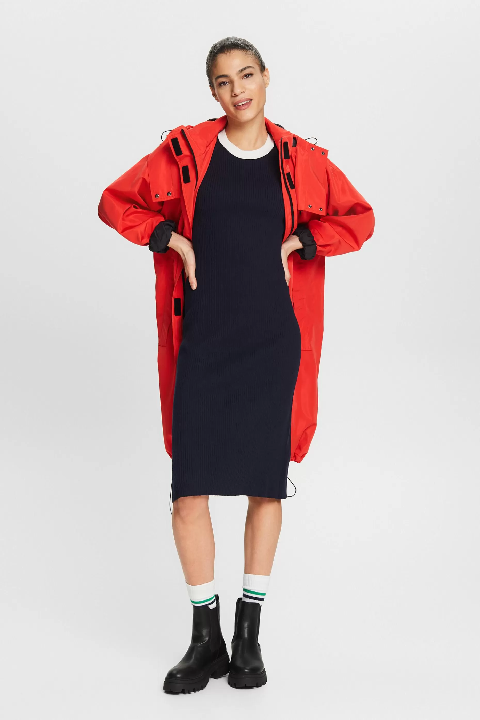 ESPRIT Raglan Short-Sleeve Dress at our Online Shop *Women Dresses + Jumpsuits