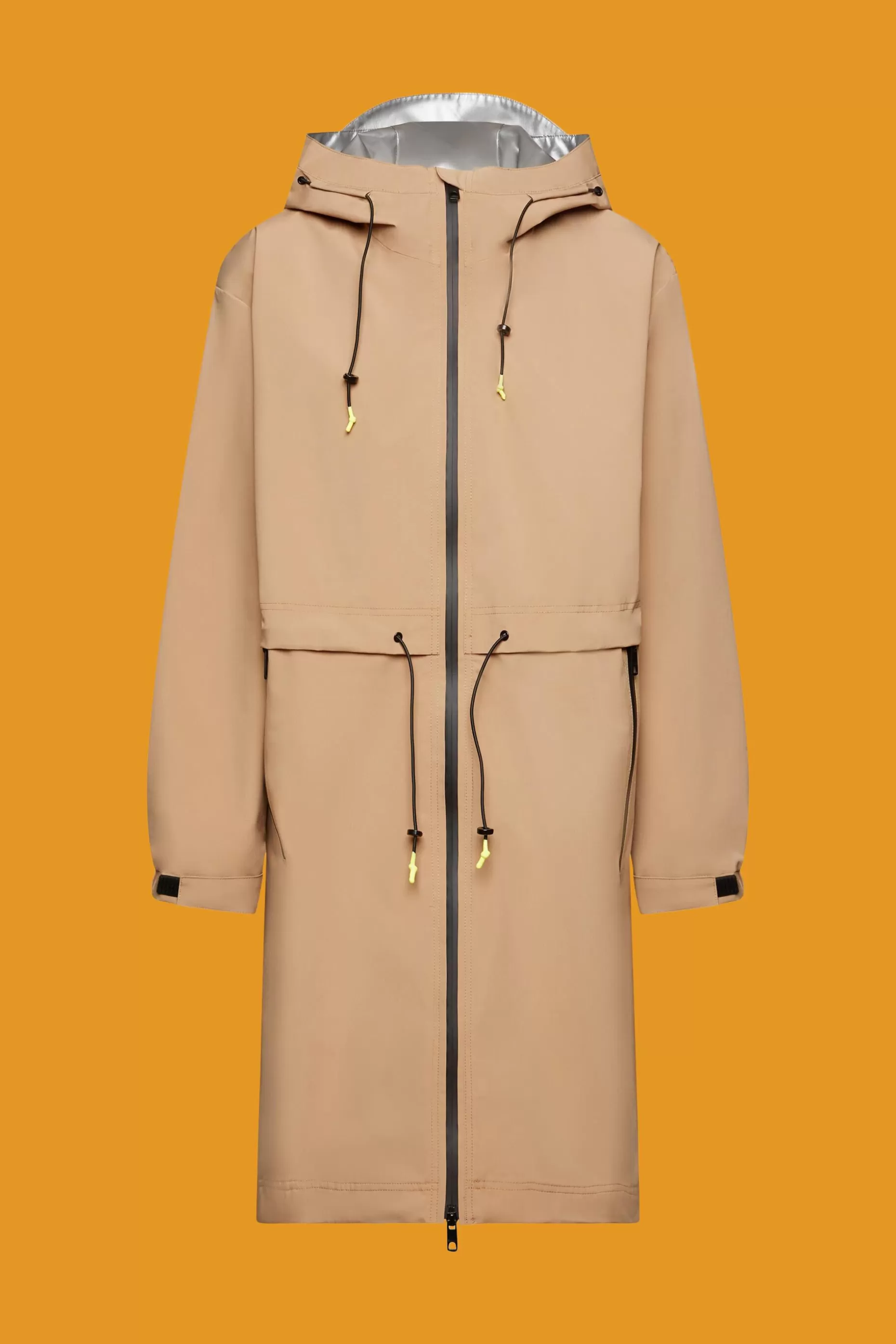 ESPRIT Rain coat with drawstring hood at our Online Shop *Women Clearance 60%-70% Off