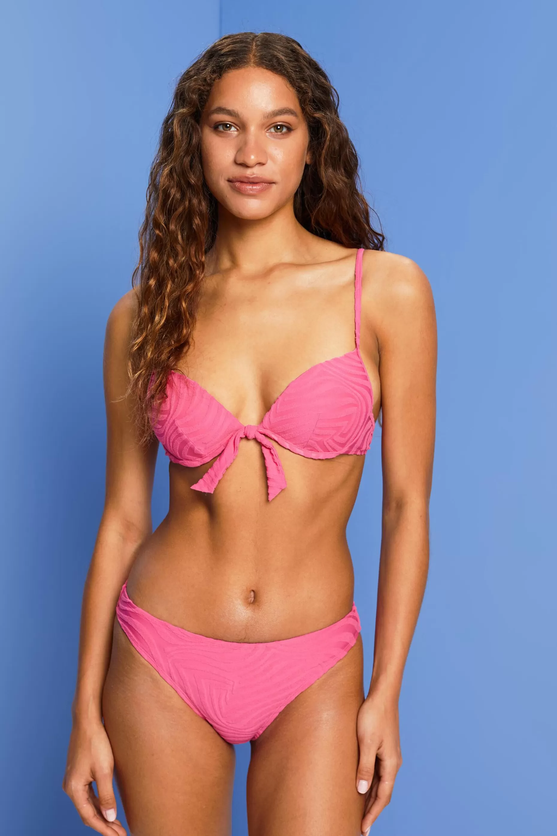 ESPRIT Recycled: jacquard bikini bottoms at our Online Shop * Sale Under $30