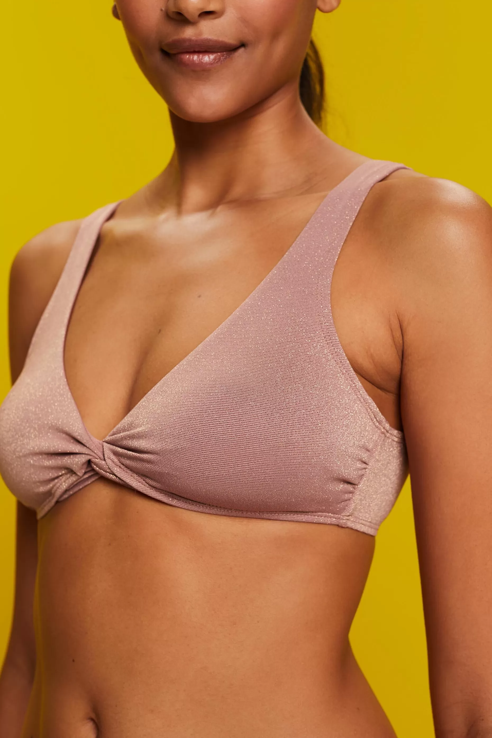 ESPRIT Recycled: sparkly soft bikini top at our Online Shop * Sale Under $30
