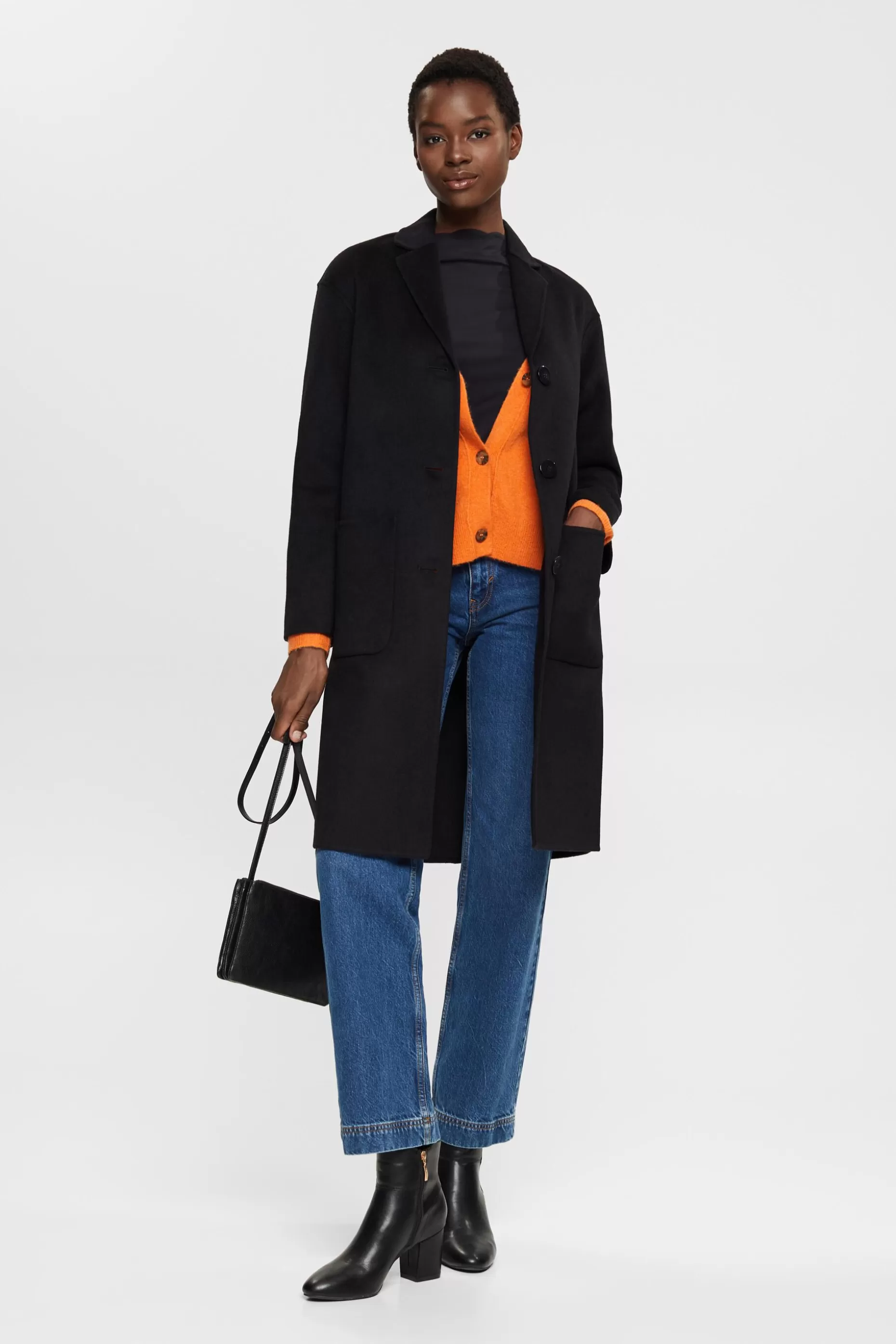 ESPRIT Recycled wool blend coat at our Online Shop *Women Jackets + Coats