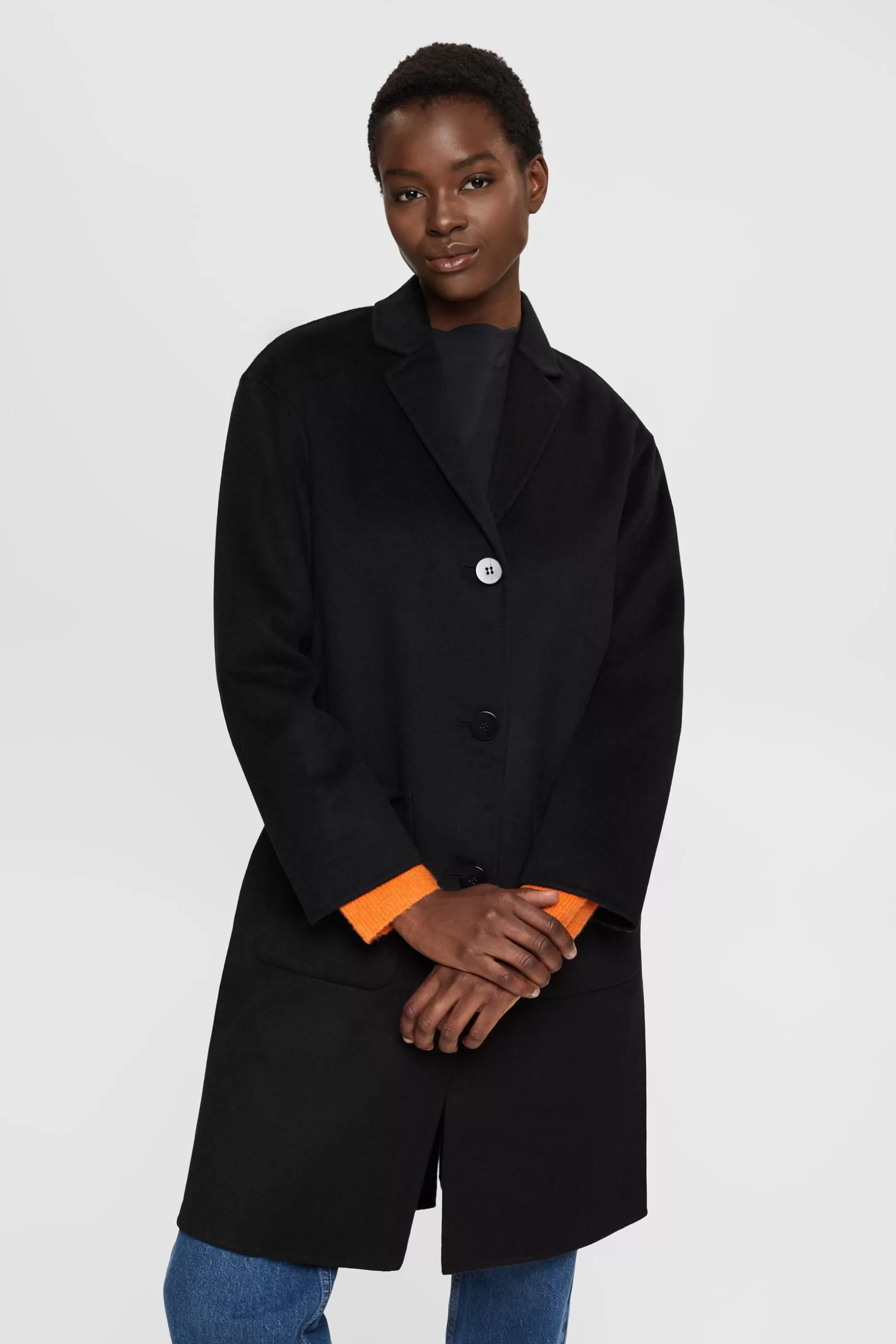 ESPRIT Recycled wool blend coat at our Online Shop *Women Jackets + Coats