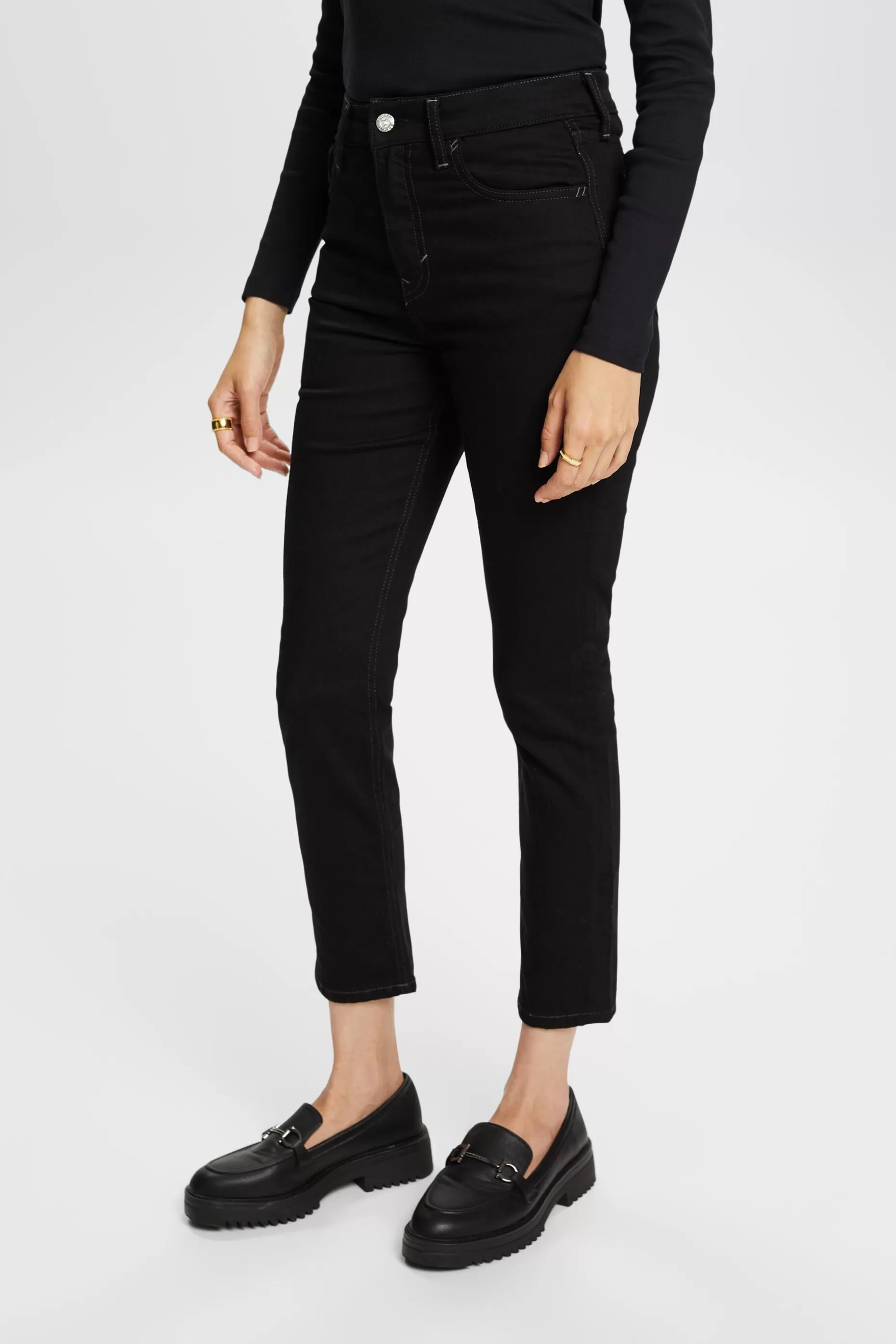 ESPRIT Retro High-Rise Slim Jeans at our Online Shop *Women Denim