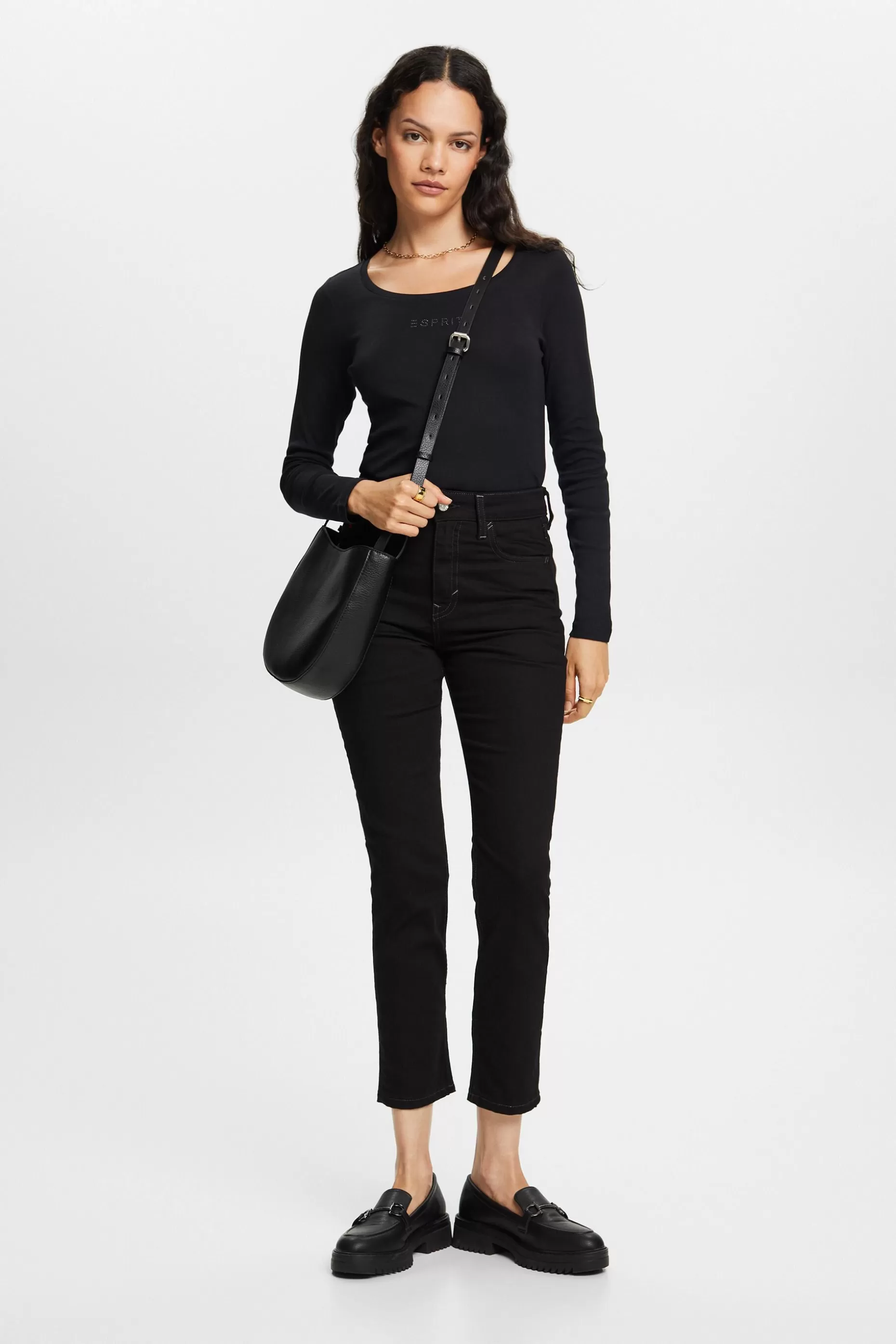 ESPRIT Retro High-Rise Slim Jeans at our Online Shop *Women Denim