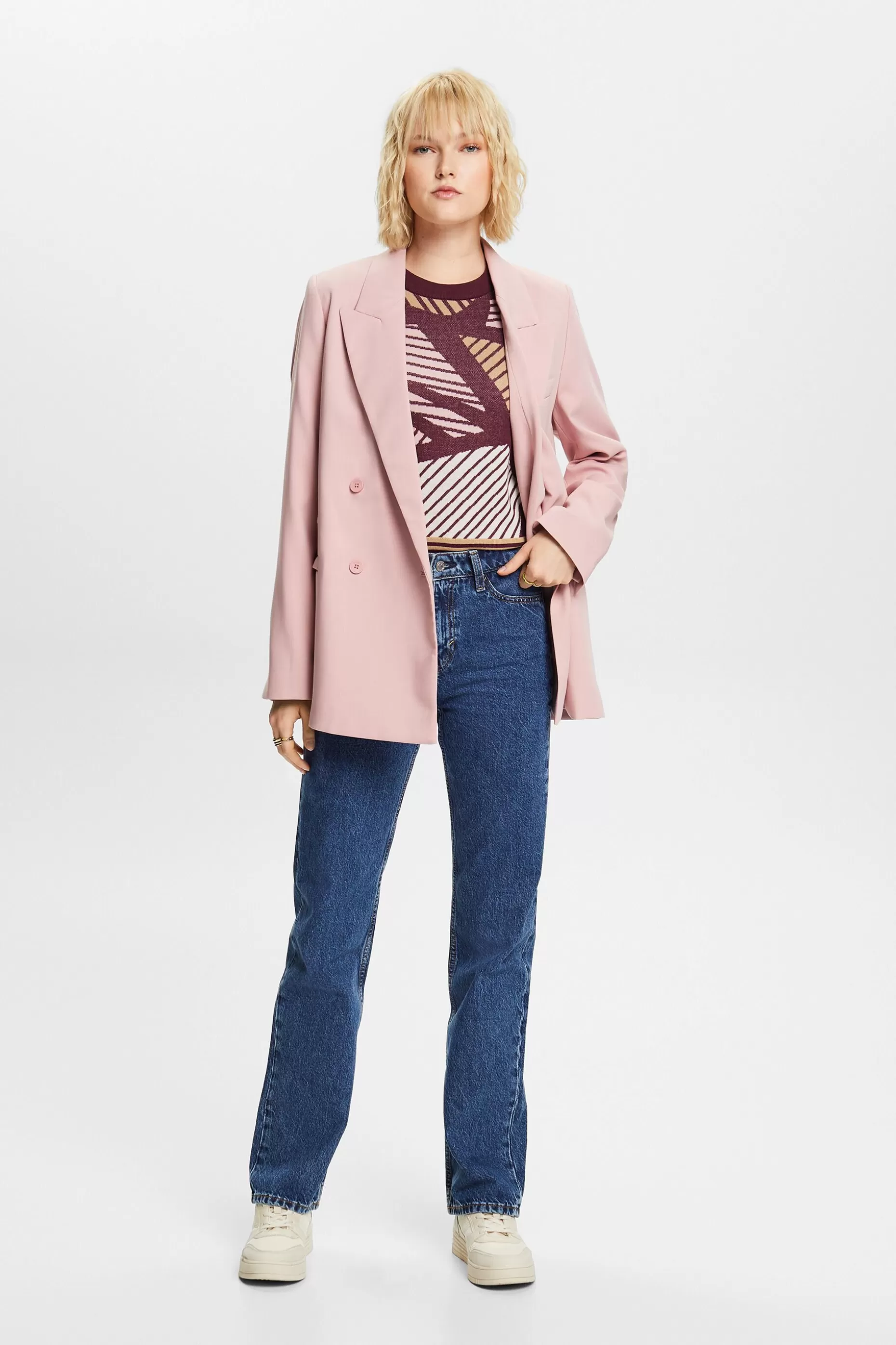 ESPRIT Retro High-Rise Straight Jeans at our Online Shop *Women Denim