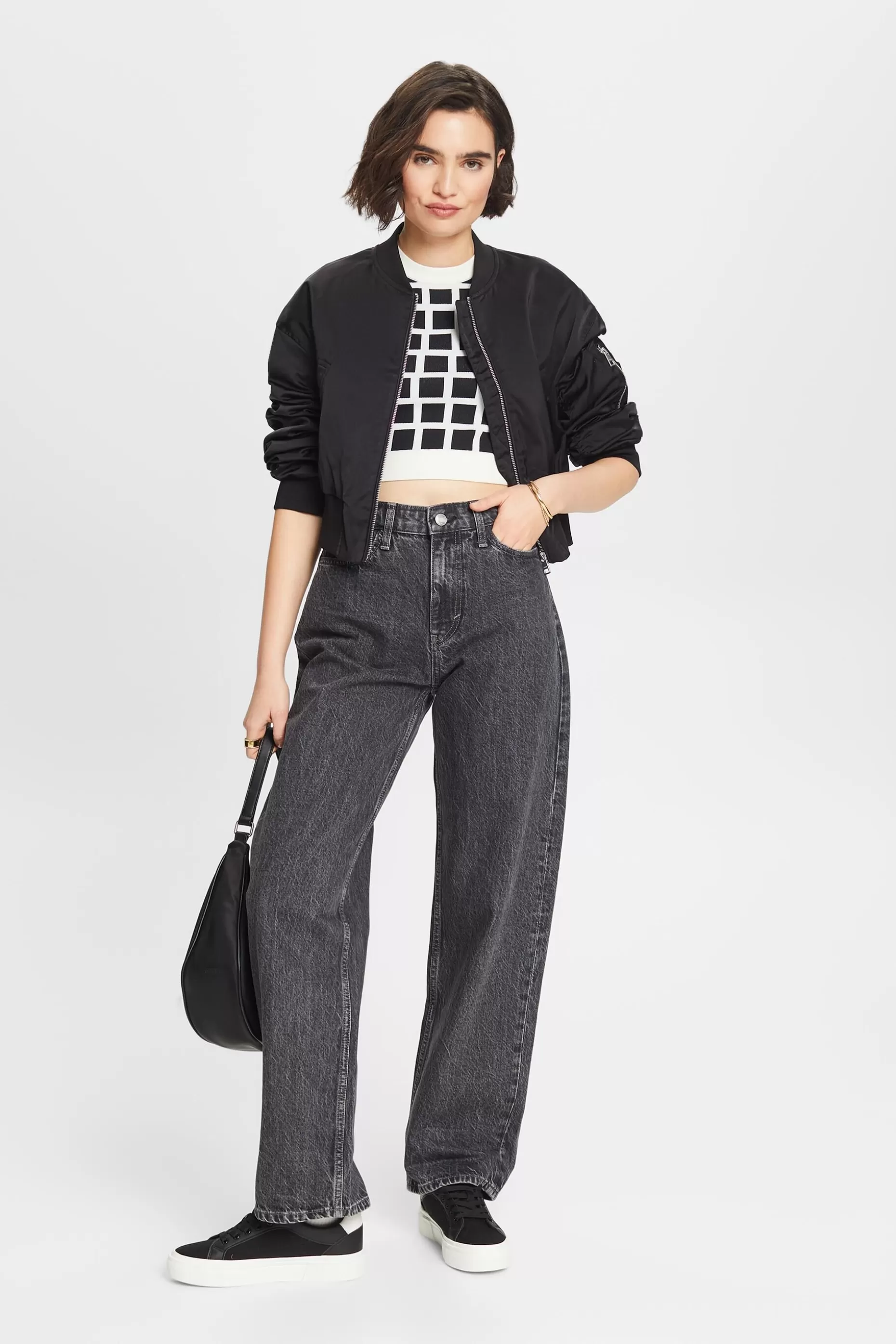 ESPRIT Retro Mid-Rise Straight Jeans at our Online Shop *Women Denim