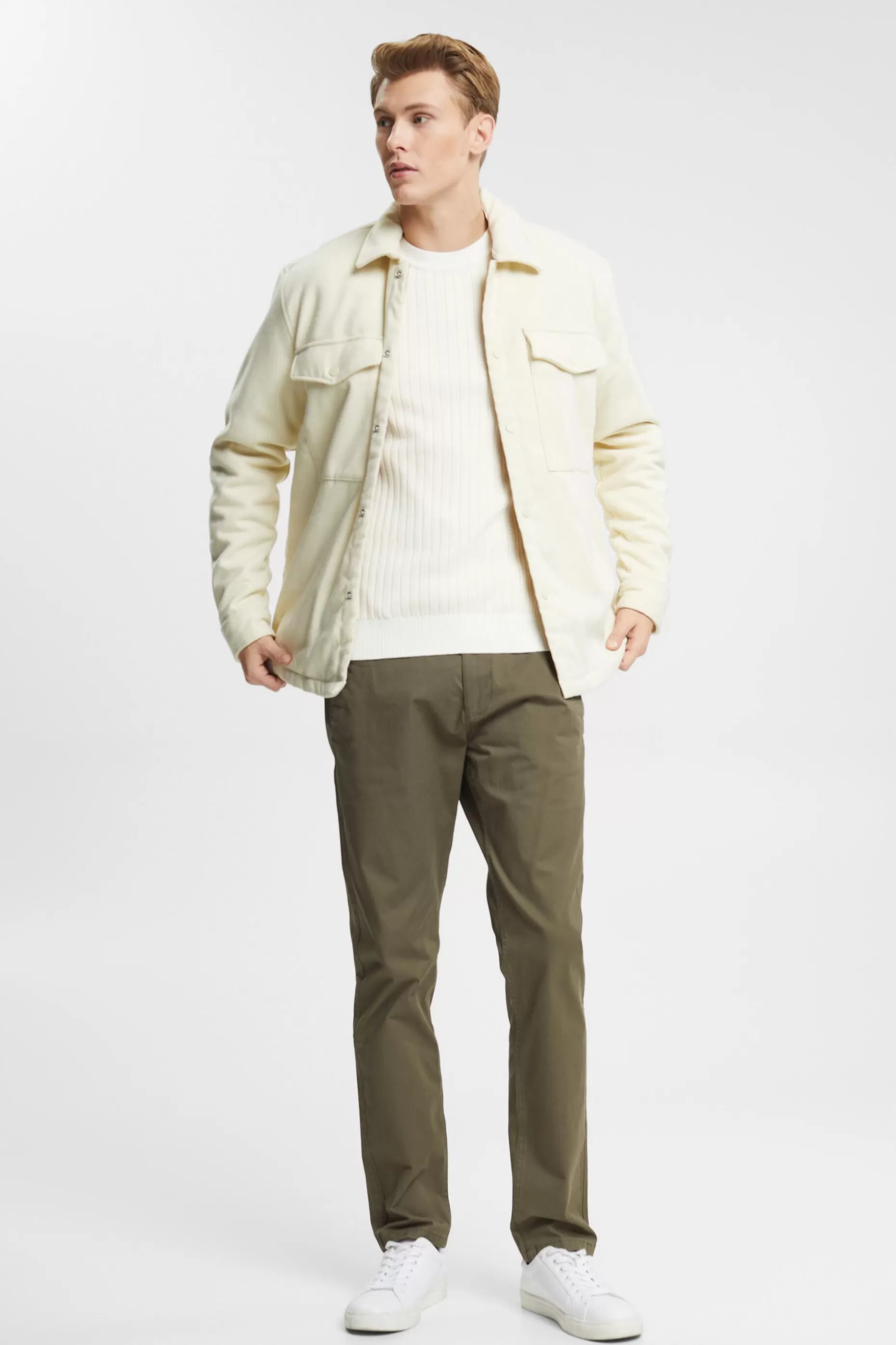 ESPRIT Rib knit jumper at our Online Shop *Men Sweaters