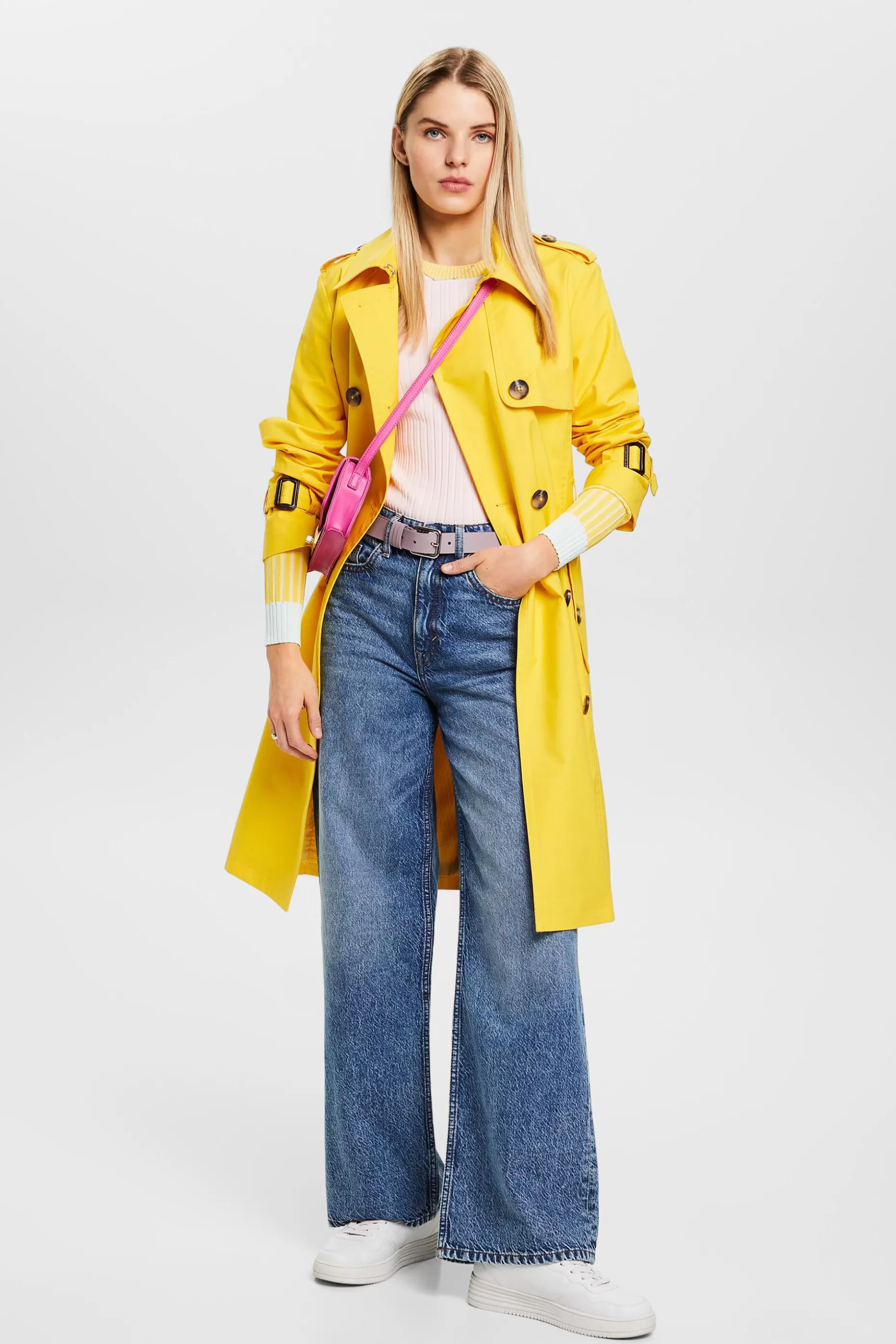 ESPRIT Ribbed Color-Block Sweater at our Online Shop *Women The Pastel Edit