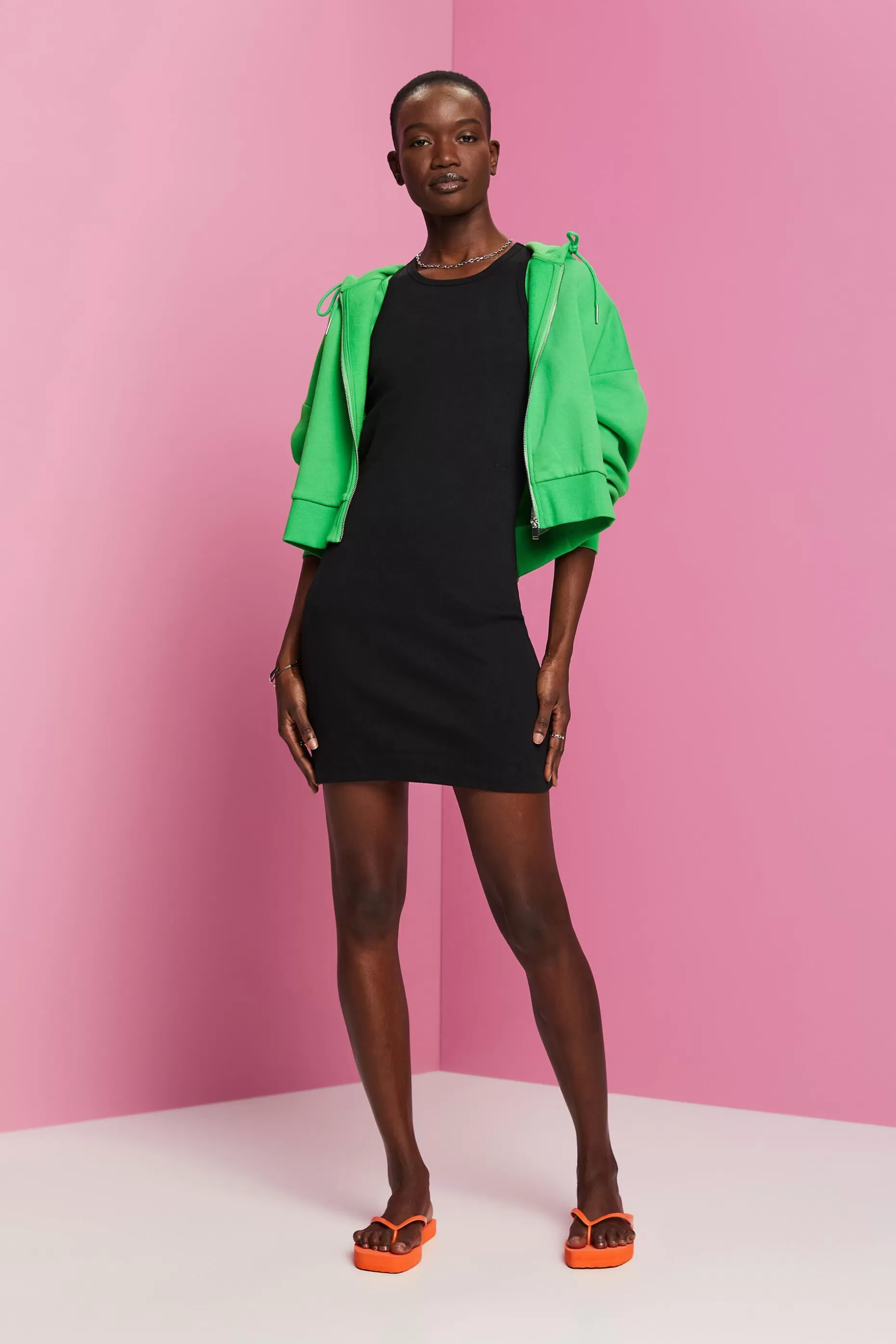 ESPRIT Ribbed jersey dress at our Online Shop * Sale Under $50