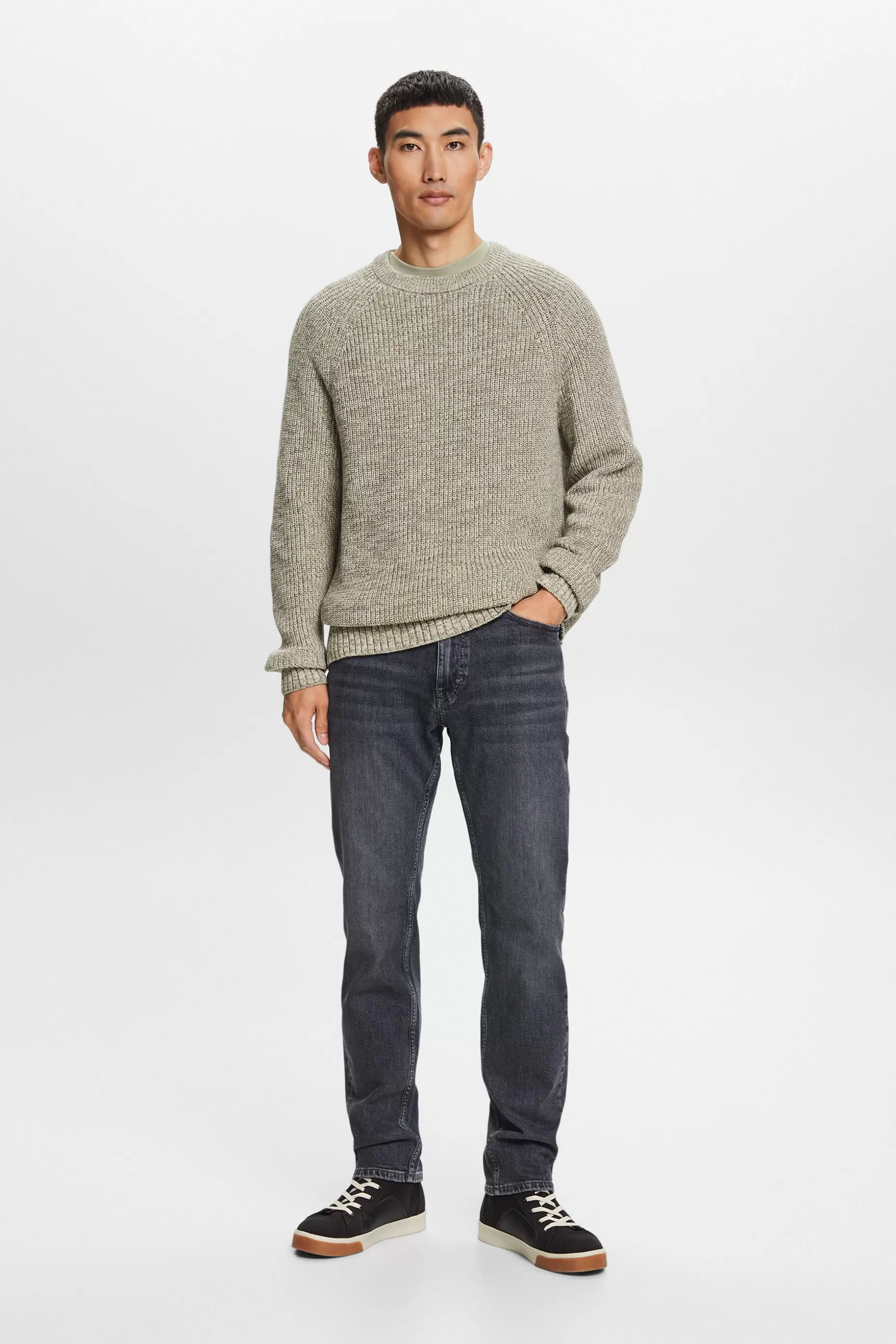 ESPRIT Ribbed-Knit Cotton Sweater at our Online Shop * Sale Under $50