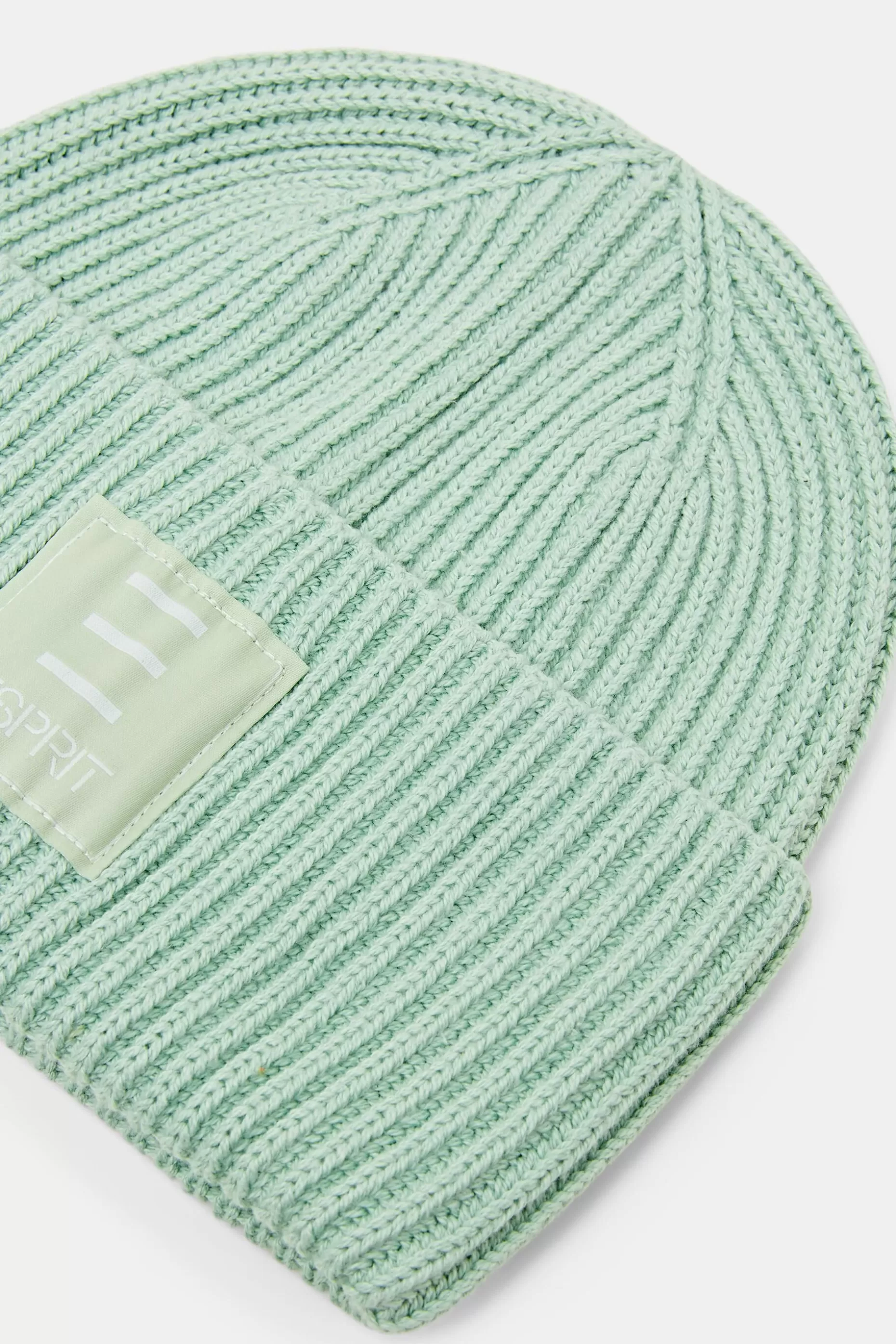 ESPRIT Rib-Knit Cotton Beanie at our Online Shop *Women Hats + Caps