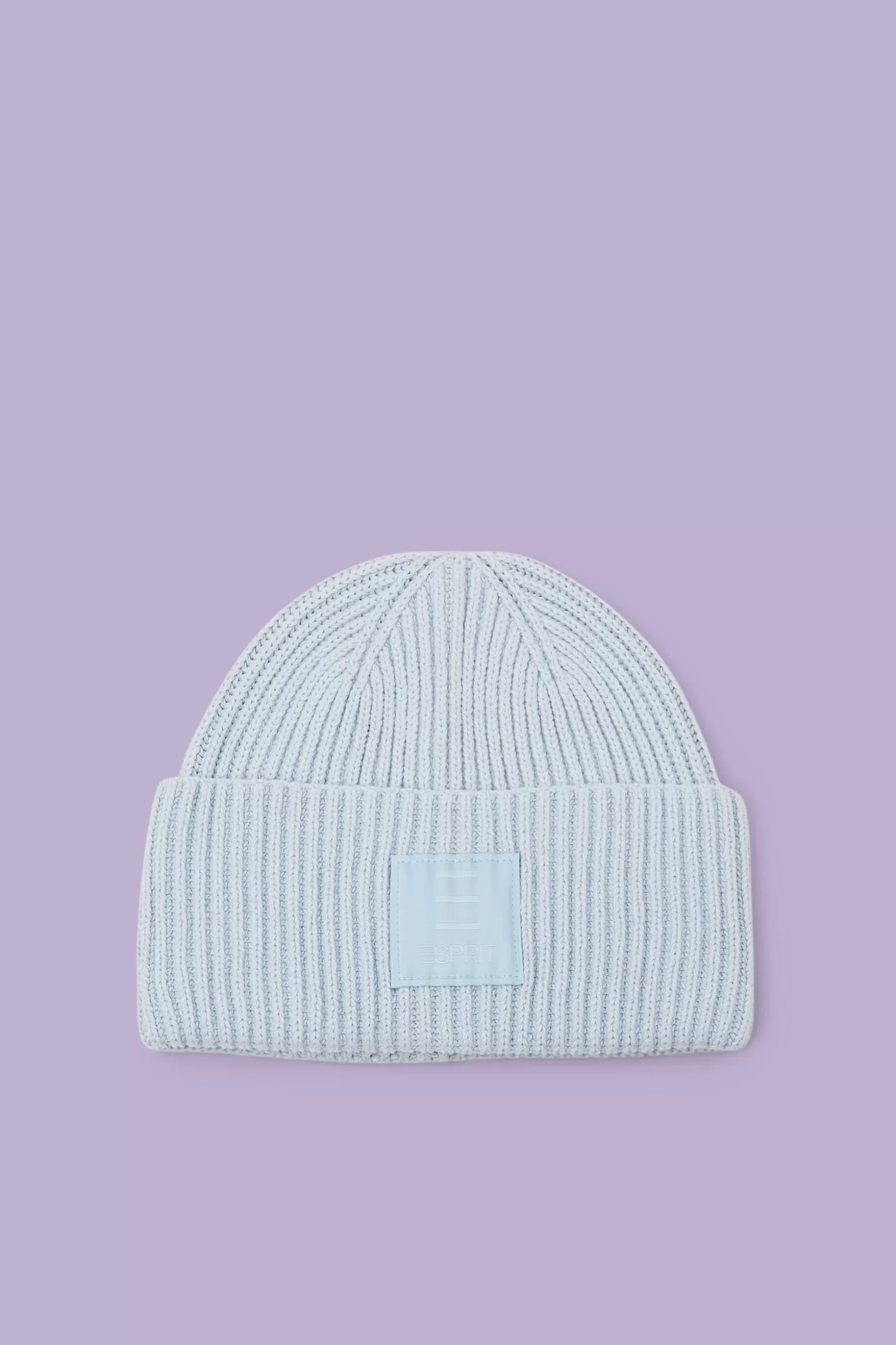 ESPRIT Rib-Knit Cotton Beanie at our Online Shop *Women Hats + Caps