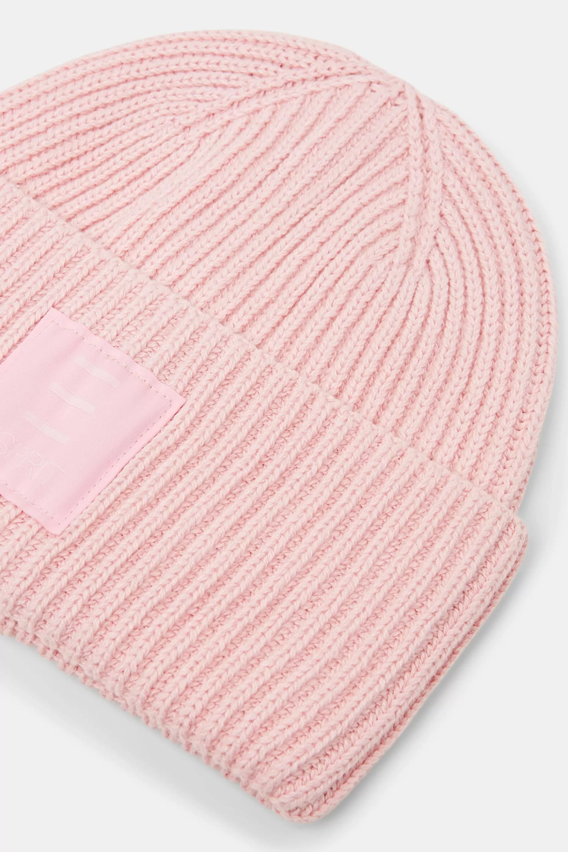 ESPRIT Rib-Knit Cotton Beanie at our Online Shop *Women Hats + Caps