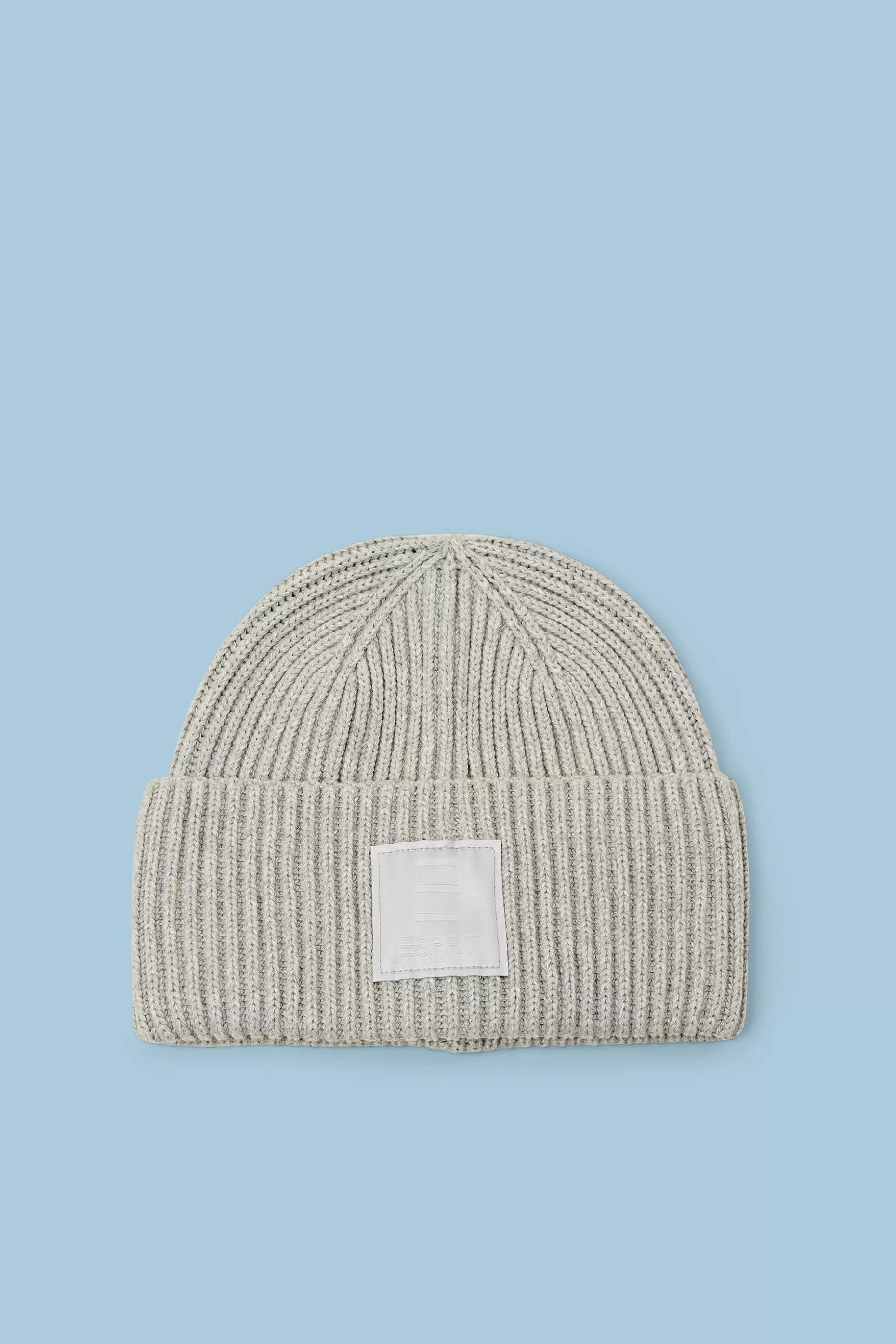 ESPRIT Rib-Knit Cotton Beanie at our Online Shop *Women Hats + Caps