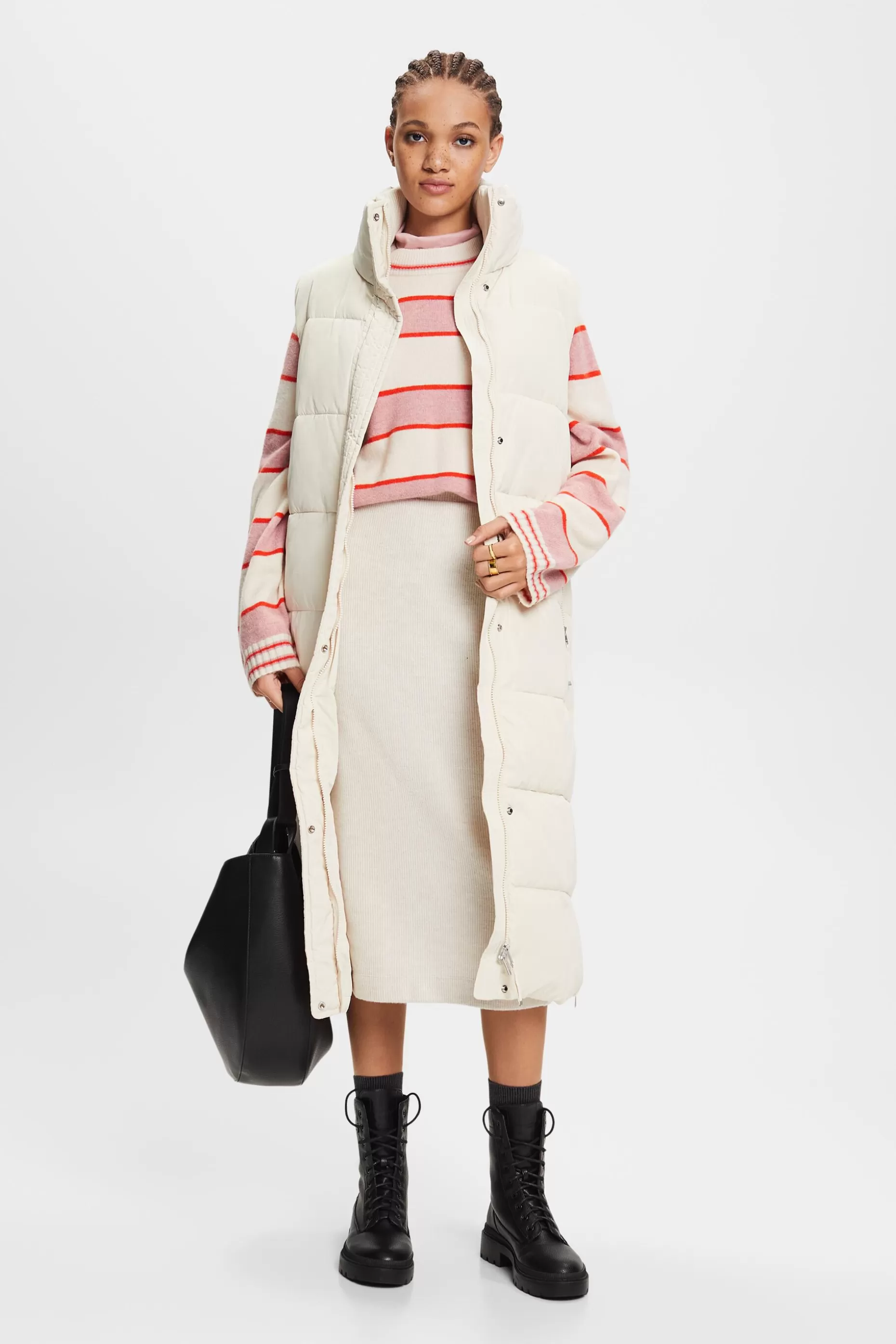 ESPRIT Rib-Knit Midi Skirt at our Online Shop *Boys Boys