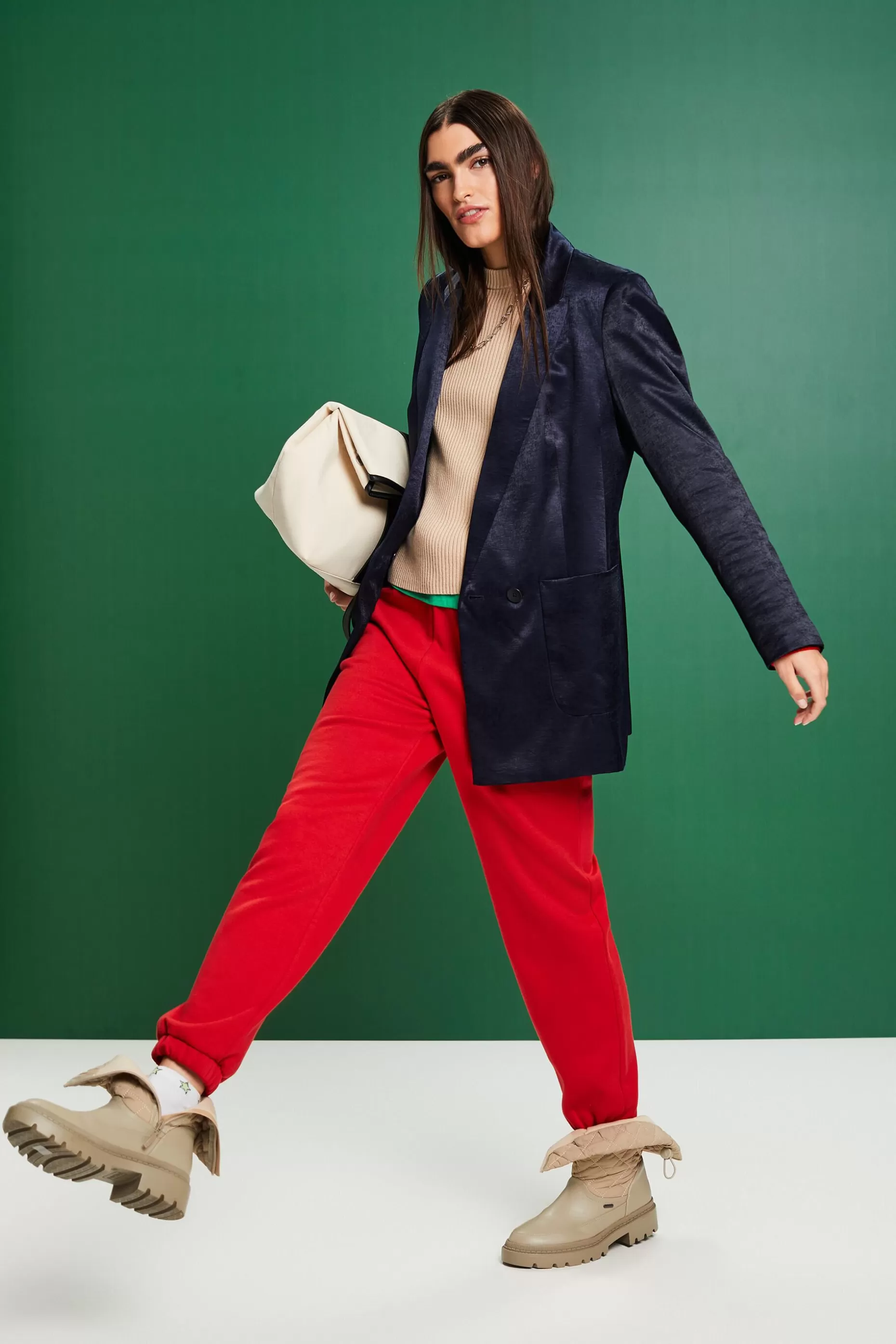 ESPRIT Rib-Knit Sweater at our Online Shop *Women Sweaters