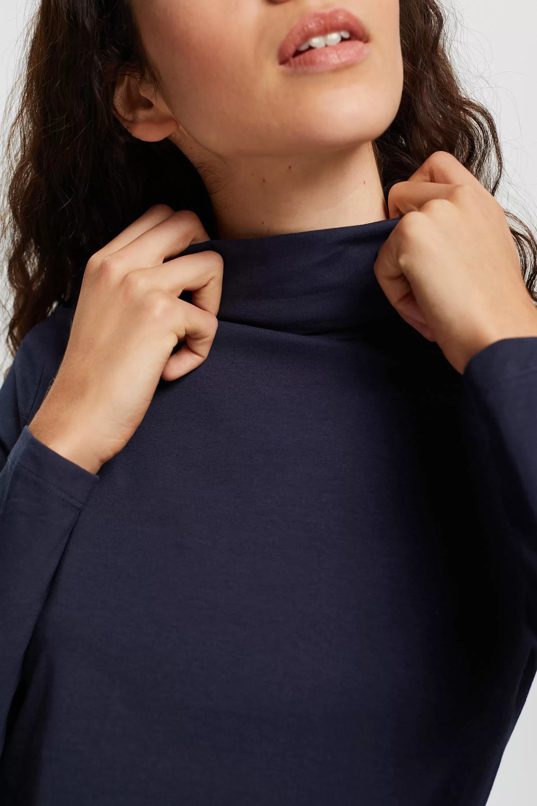 ESPRIT Roll Neck Long Sleeve Top at our Online Shop *Women T-Shirts + Tops