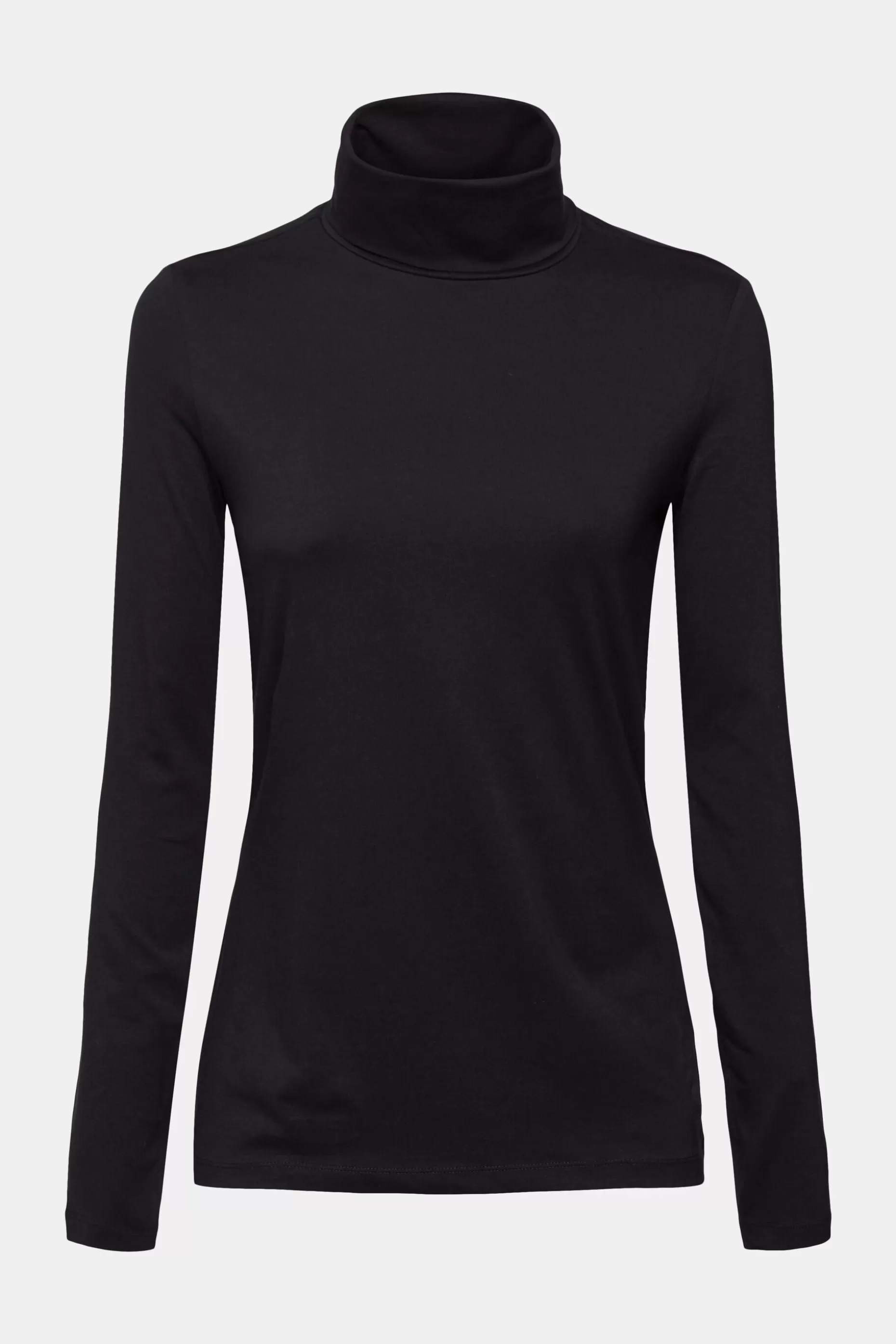 ESPRIT Roll Neck Long Sleeve Top at our Online Shop *Women T-Shirts + Tops