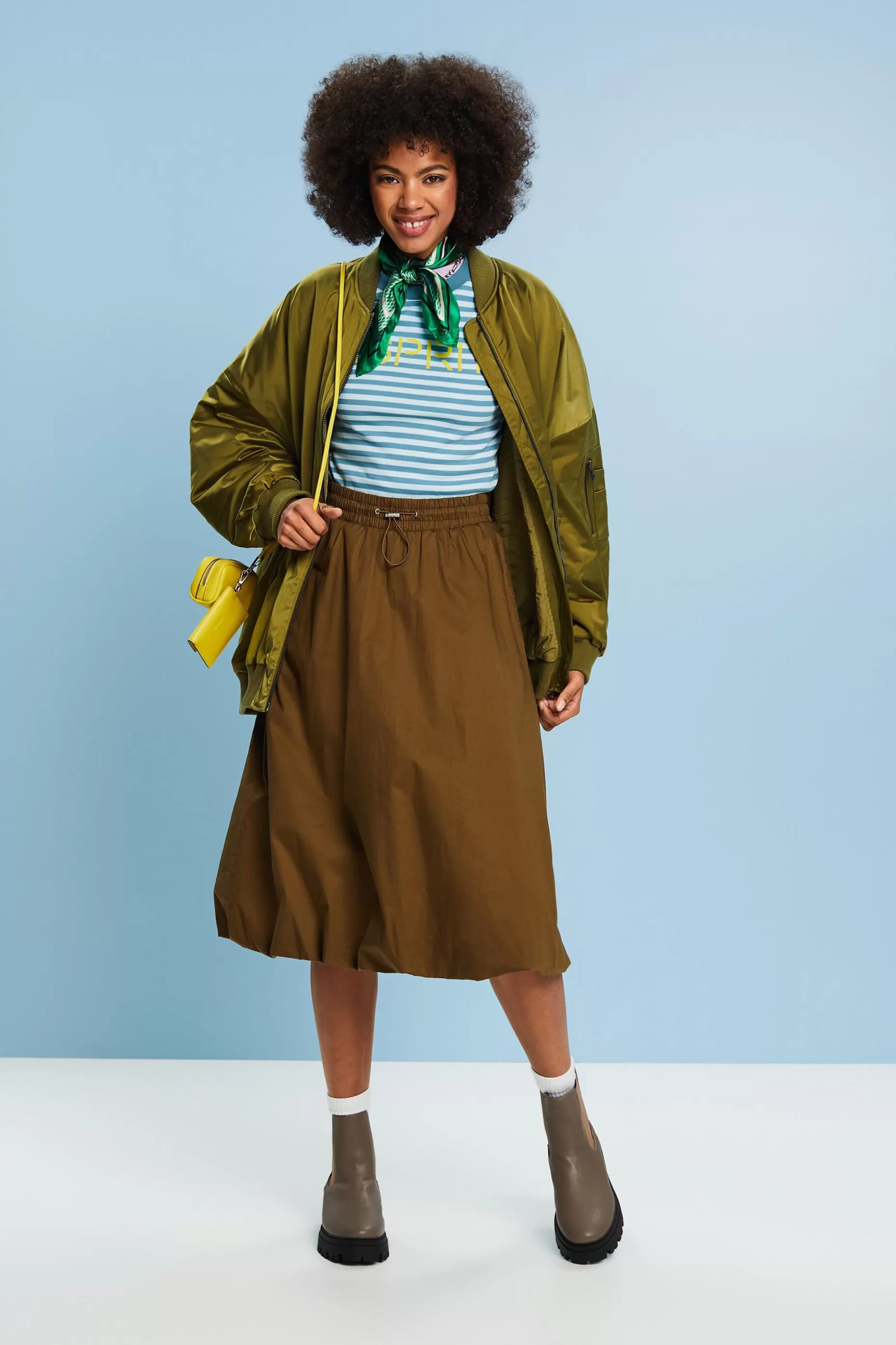 ESPRIT Satin Bomber Jacket at our Online Shop *Women Jackets + Coats
