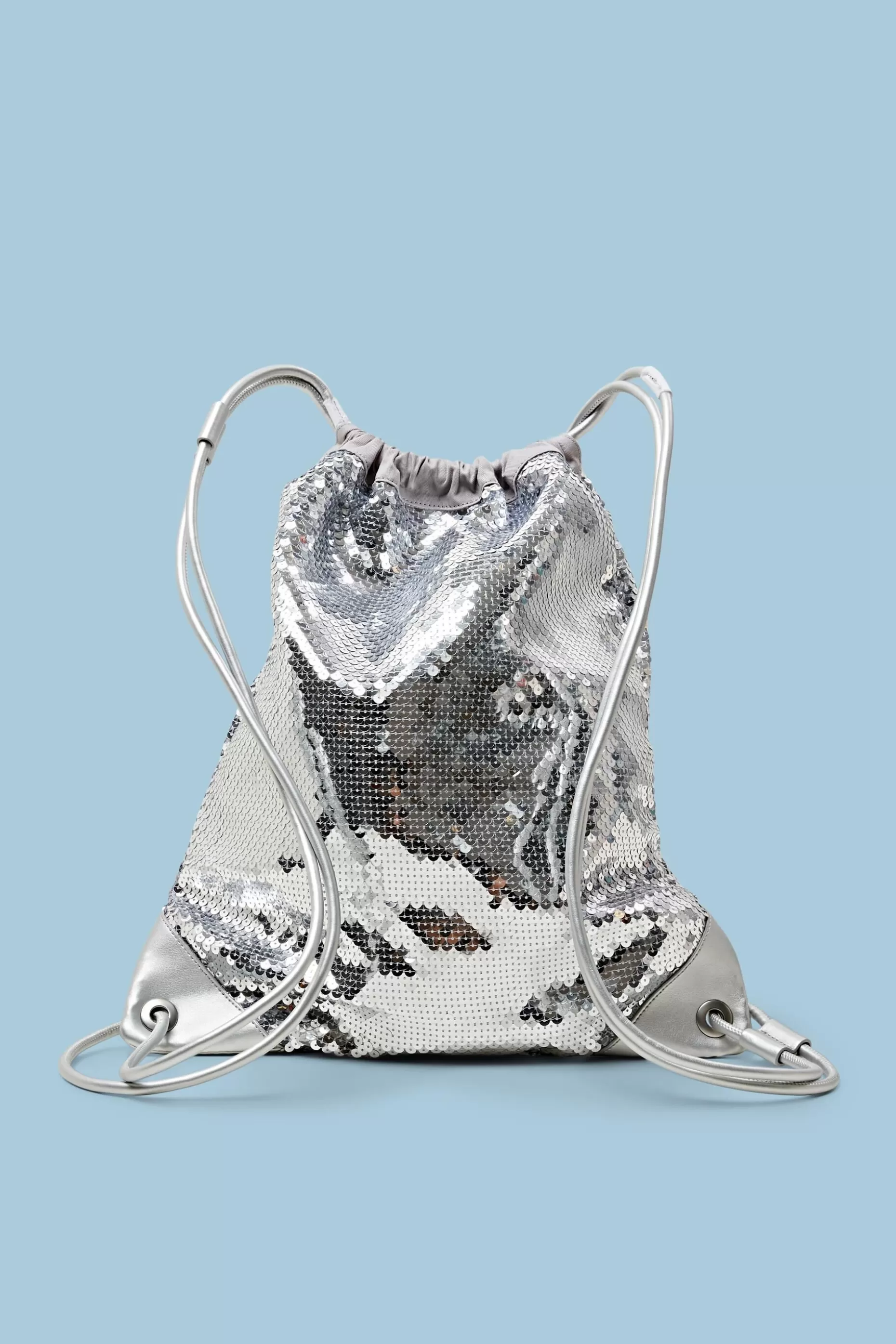 ESPRIT Sequined Drawstring Backpack at our Online Shop *Women Bags