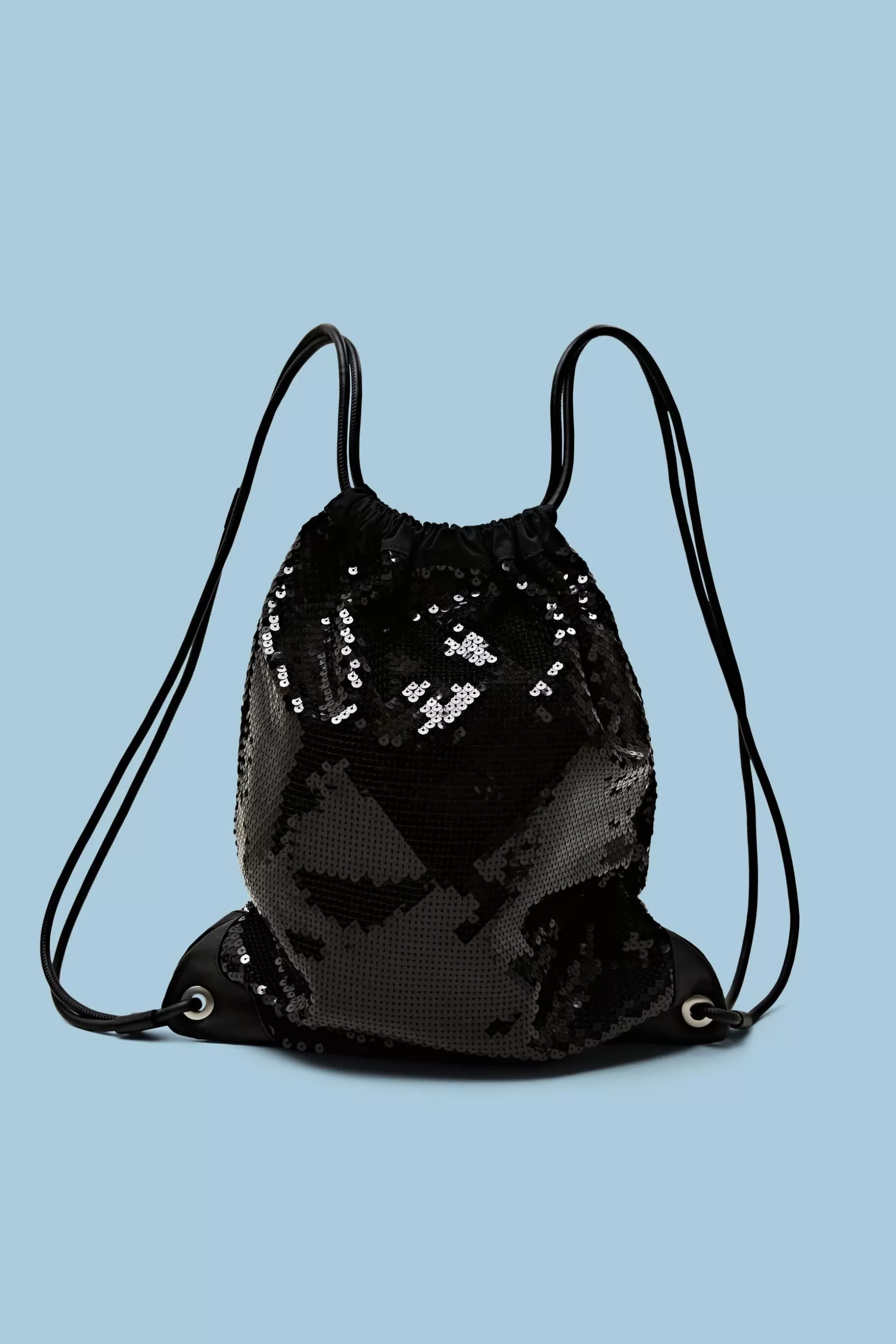 ESPRIT Sequined Drawstring Backpack at our Online Shop *Women Bags