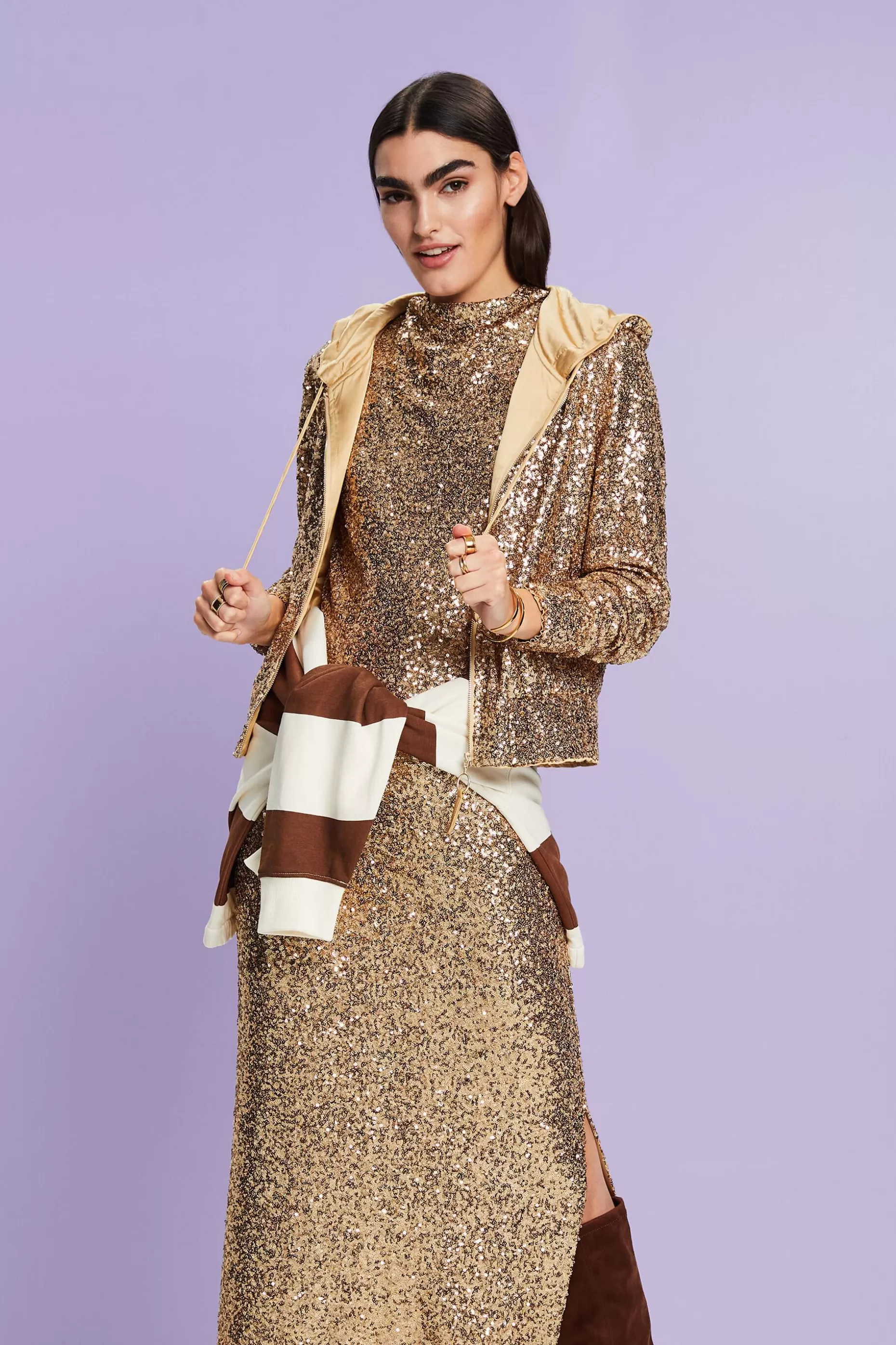 ESPRIT Sequined Maxi Dress at our Online Shop *Women Dresses + Jumpsuits