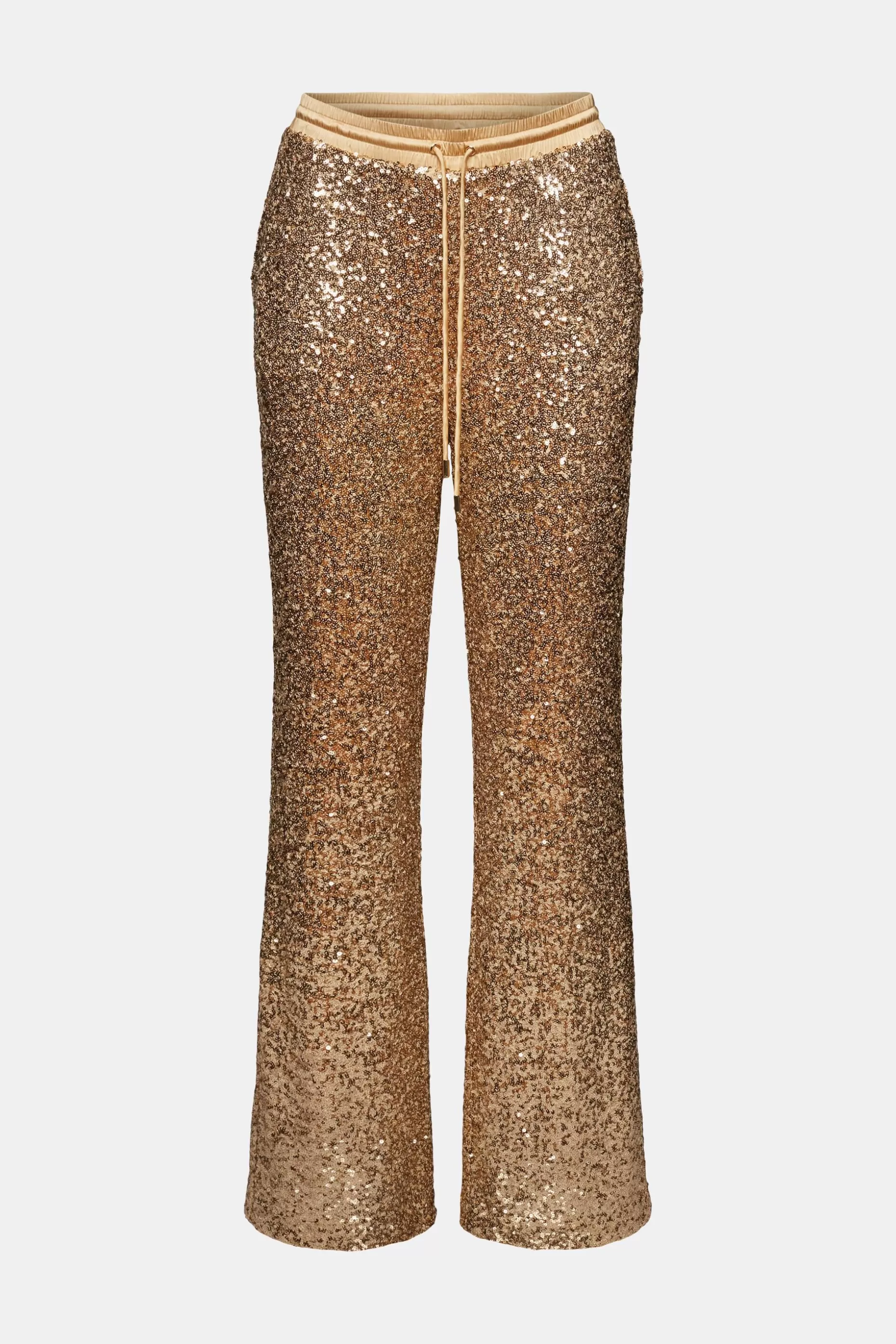 ESPRIT Sequined Satin Wide Leg Pants at our Online Shop *Women Pants + Joggers