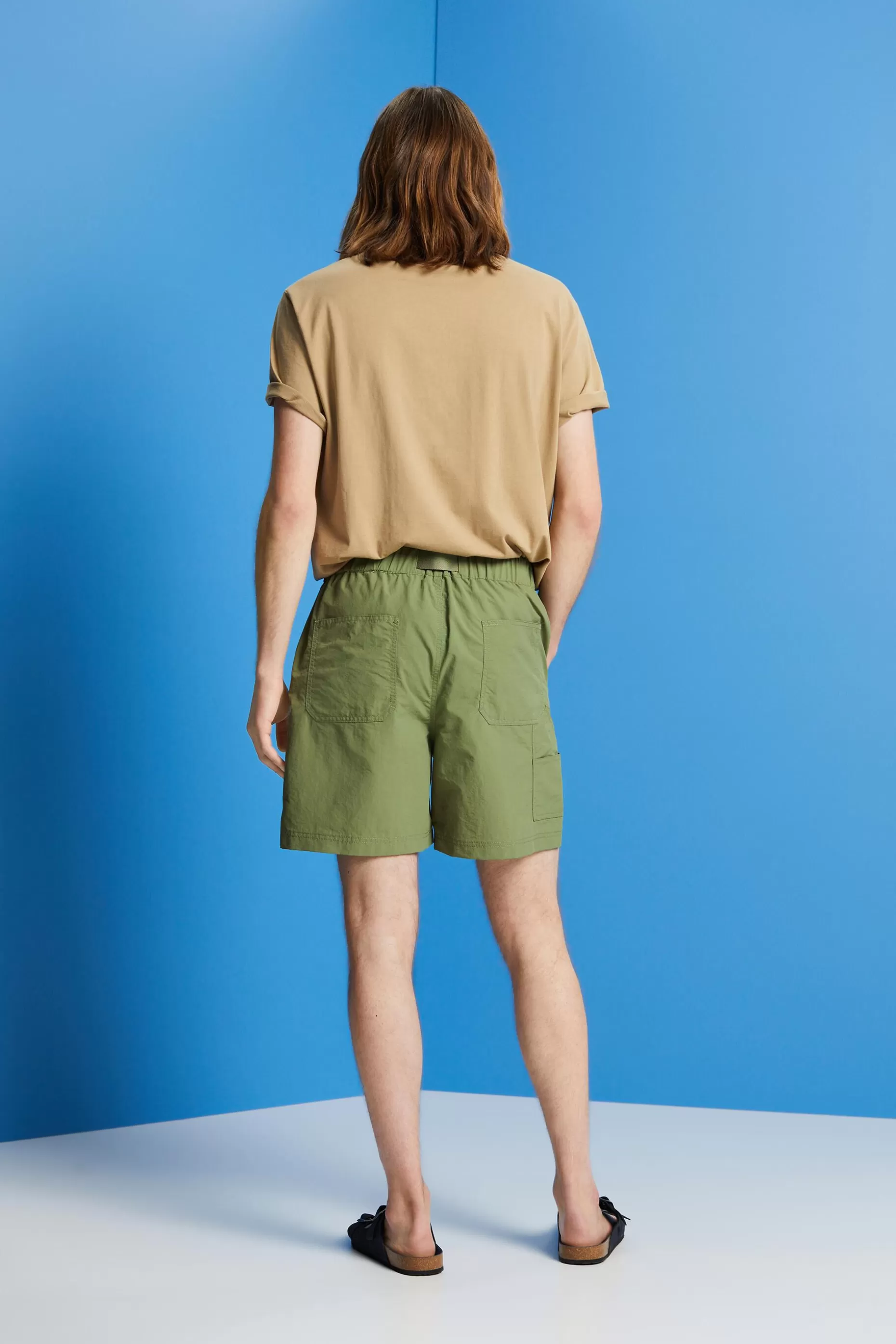 ESPRIT Shorts with integrated belt at our Online Shop *Men Shorts