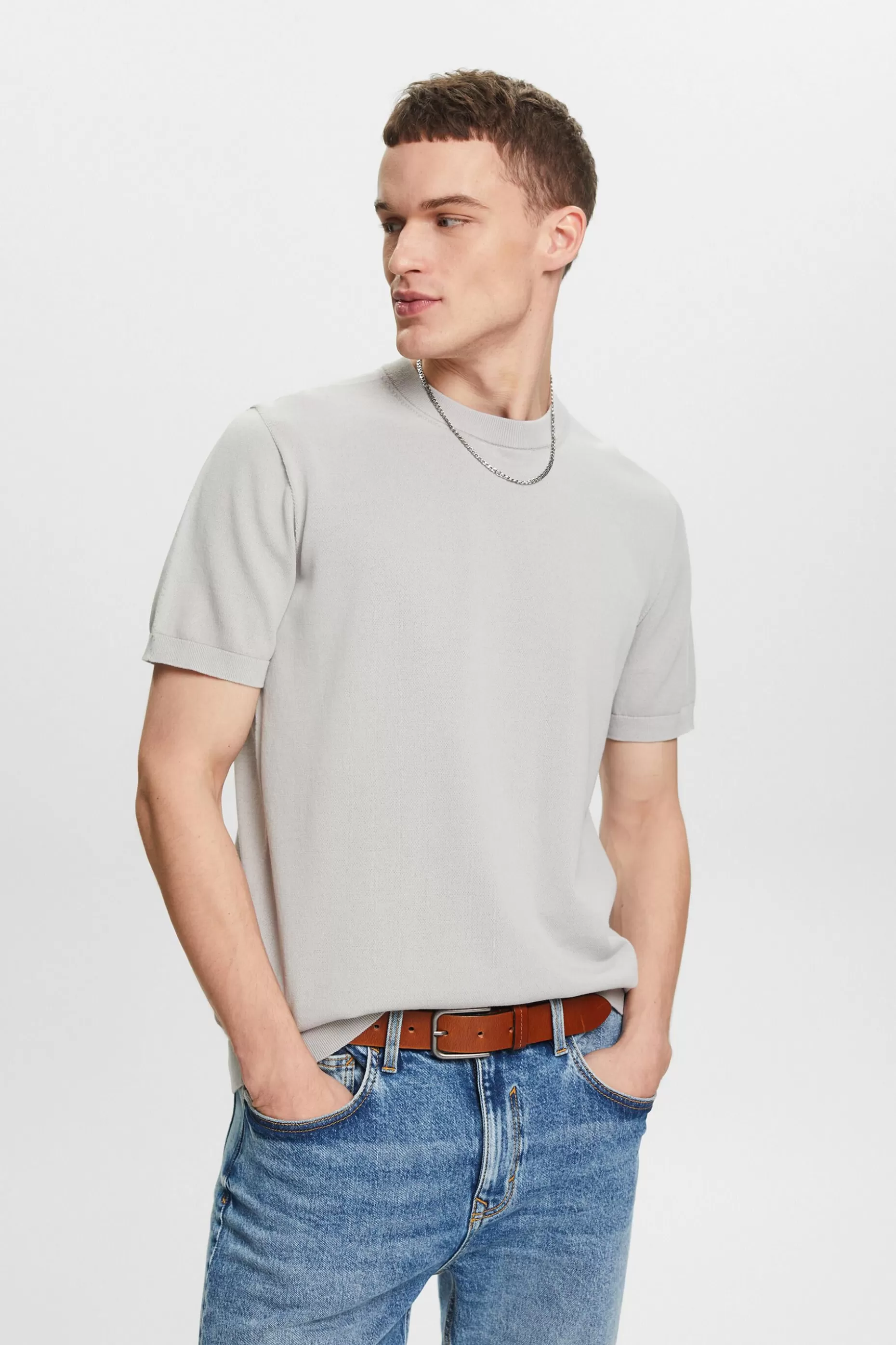 ESPRIT Short-Sleeve Sweater at our Online Shop *Men Sweaters