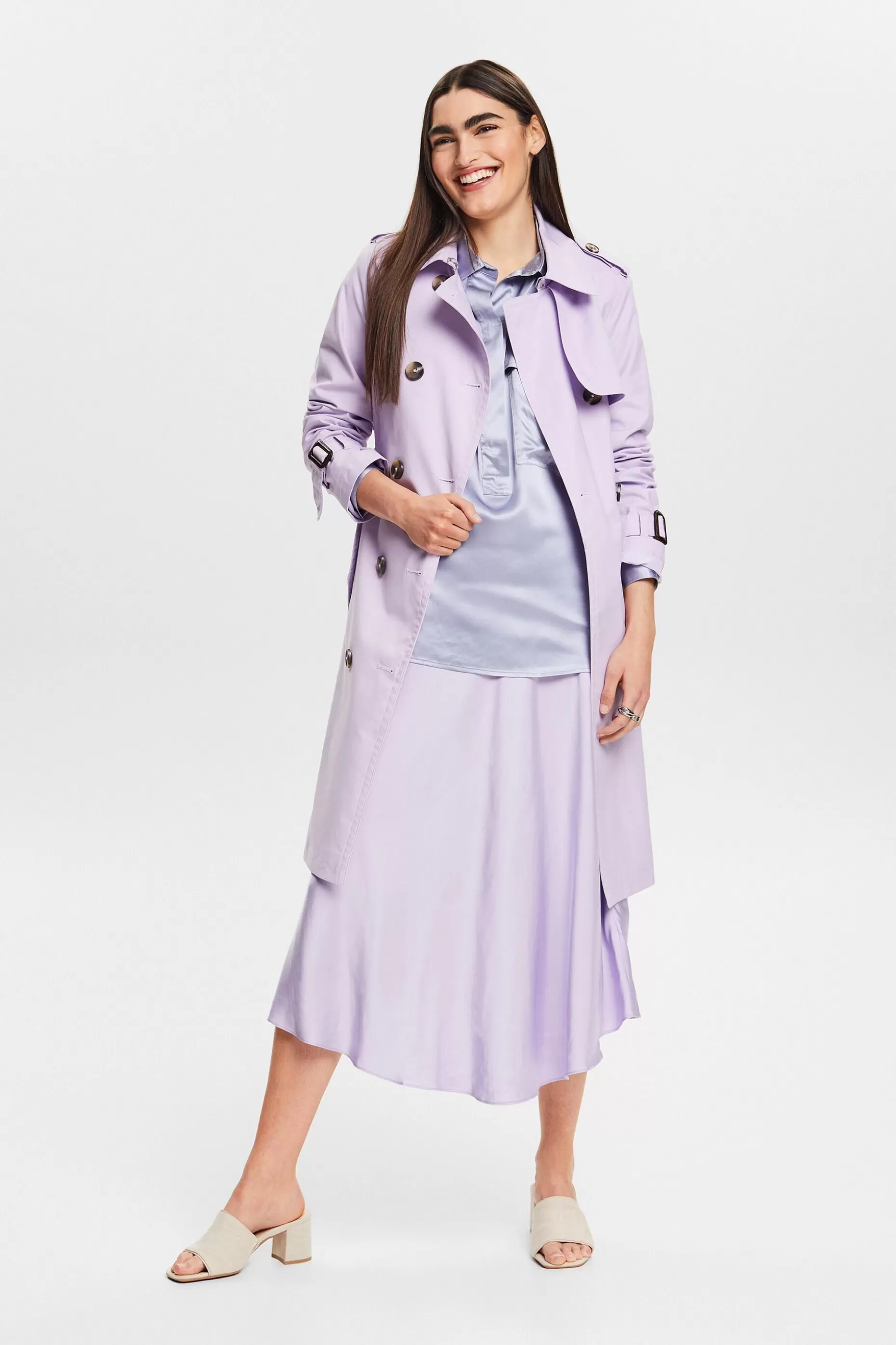 ESPRIT Silk Satin Shirt Blouse at our Online Shop *Women Shirts + Blouses
