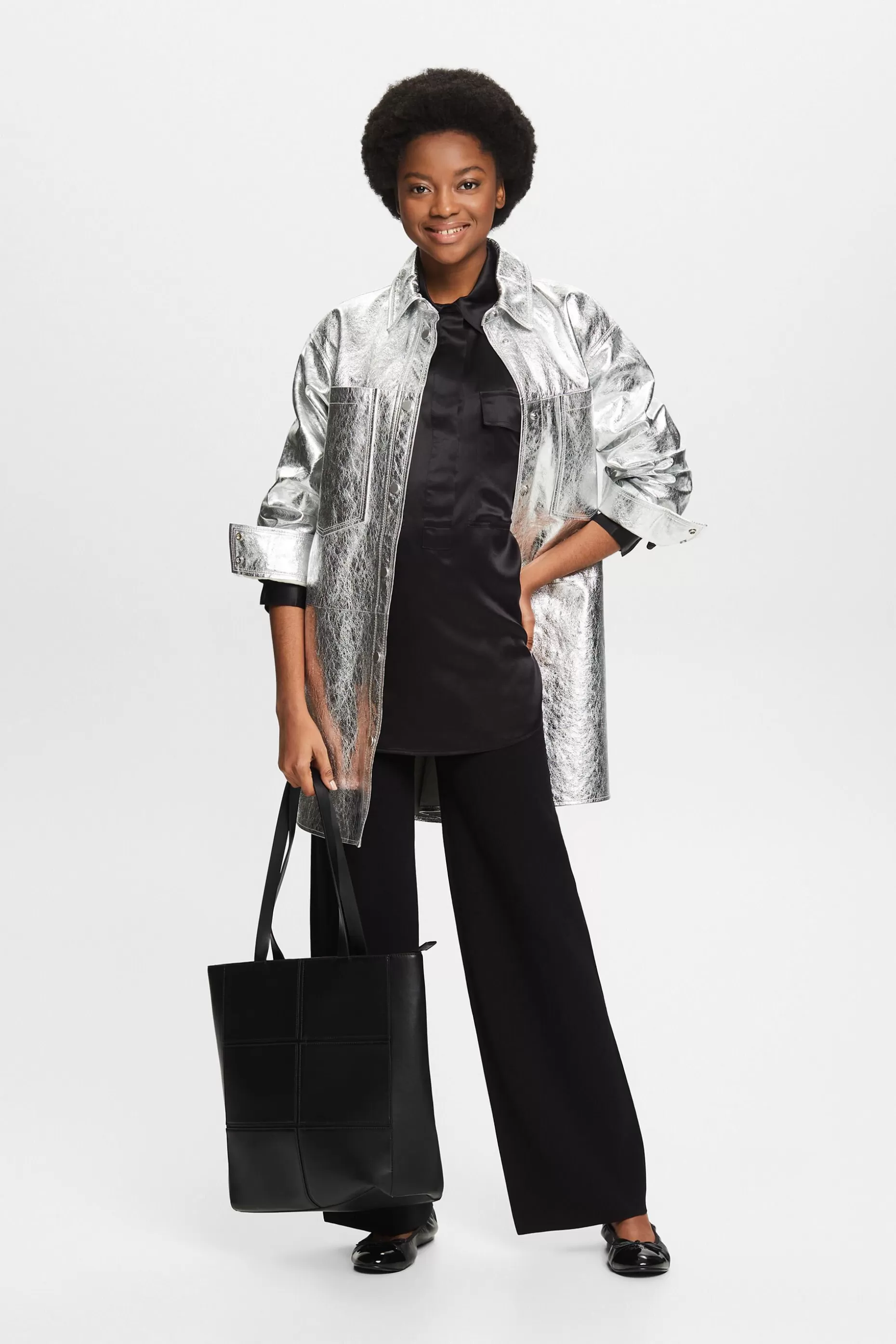 ESPRIT Silk Satin Shirt Blouse at our Online Shop *Women Shirts + Blouses
