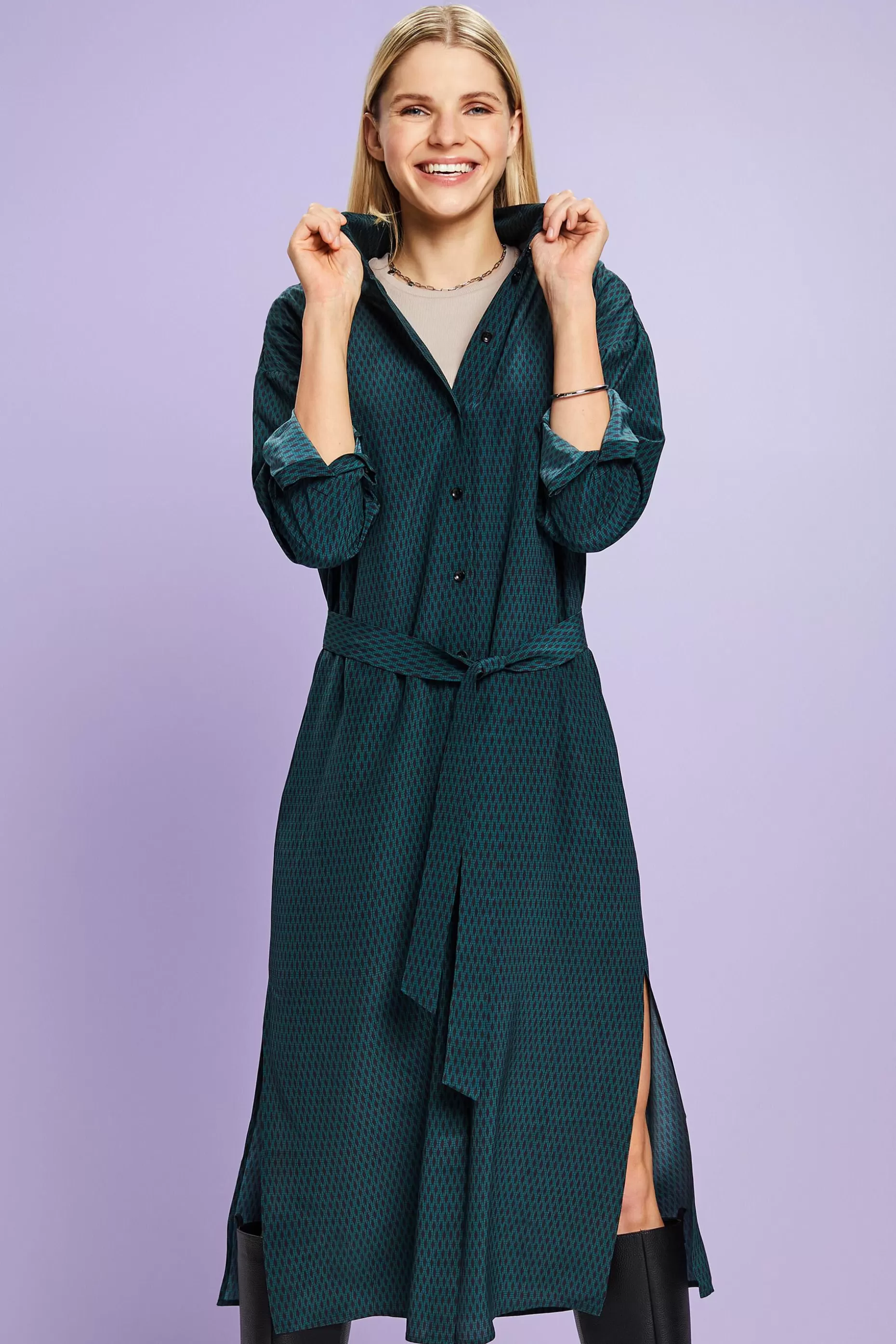 ESPRIT Silk Shirt Dress at our Online Shop *Boys Boys