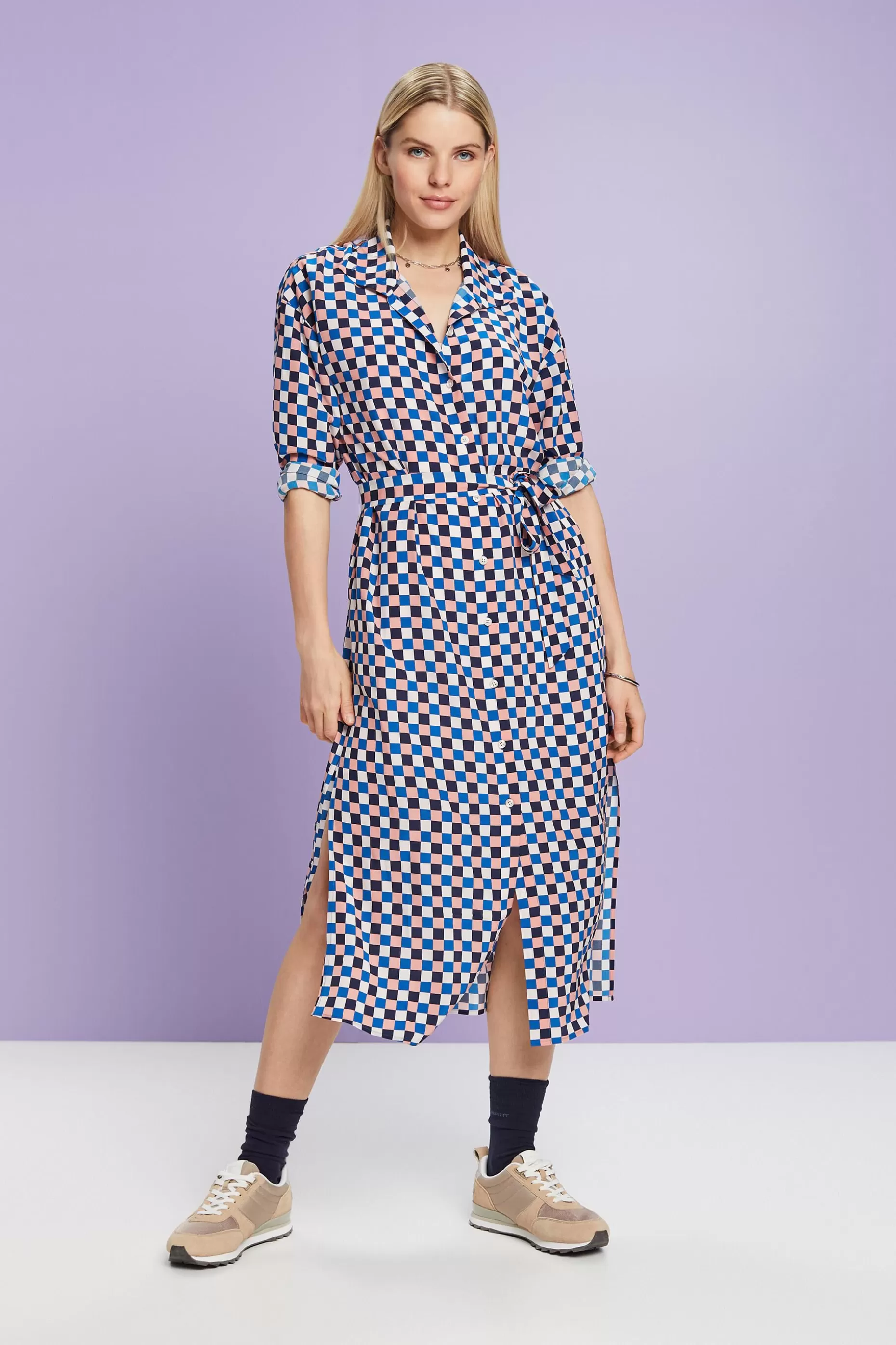 ESPRIT Silk Shirt Dress at our Online Shop *Women Dresses + Jumpsuits