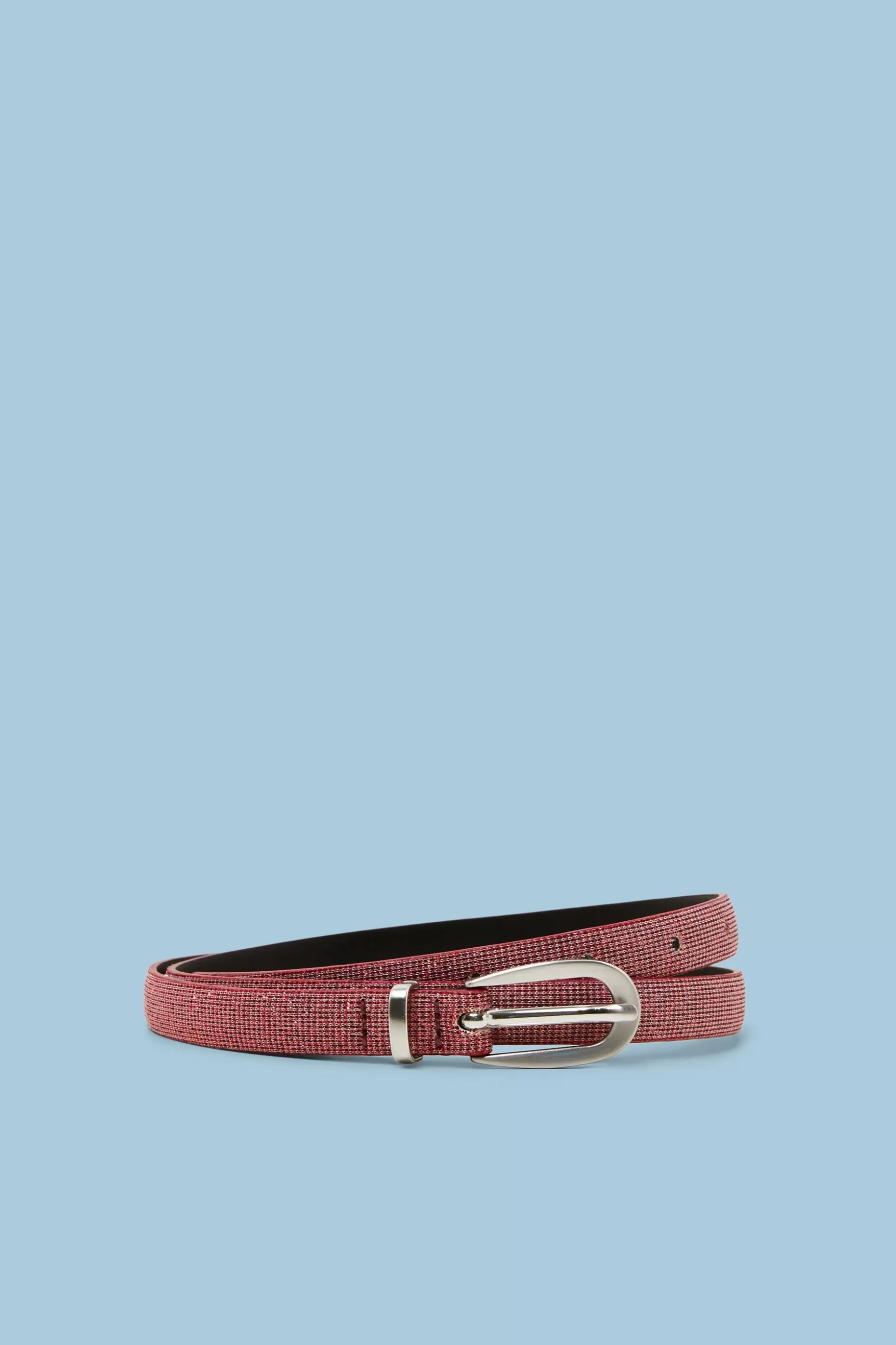 ESPRIT Skinny Glitter Belt at our Online Shop *Women Belts
