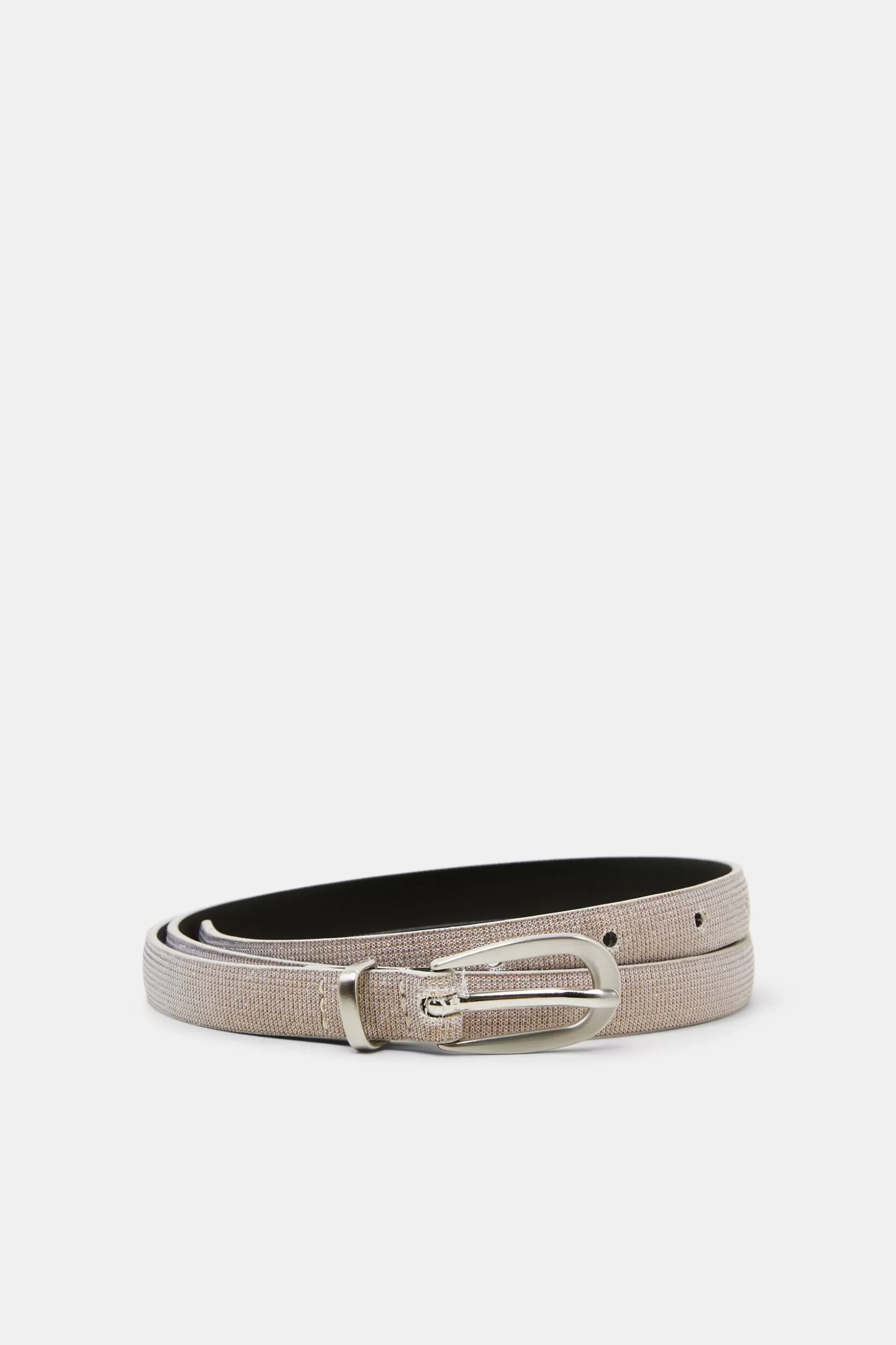 ESPRIT Skinny Glitter Belt at our Online Shop *Women Belts