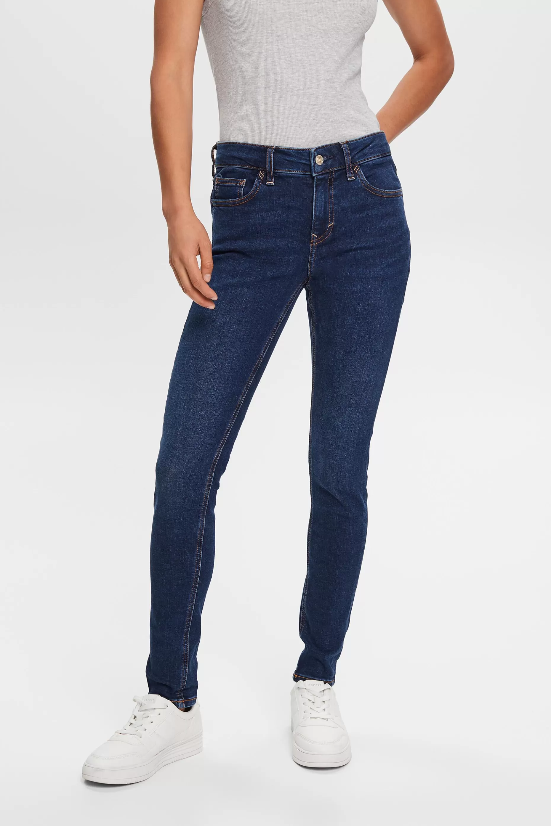 ESPRIT Skinny Mid-Rise Jeans at our Online Shop *Women Denim