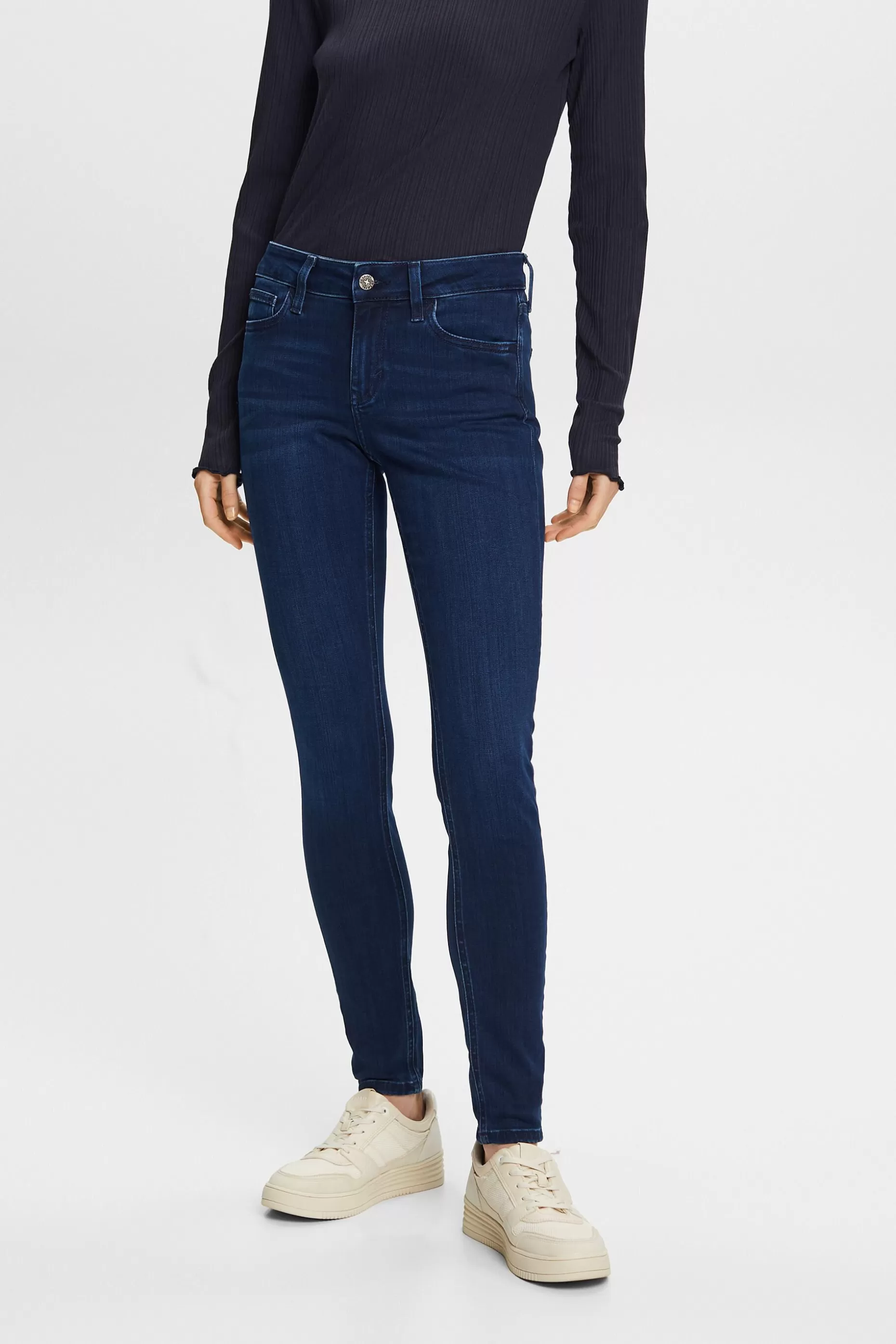 ESPRIT Skinny Mid-Rise Jeans at our Online Shop *Women Denim