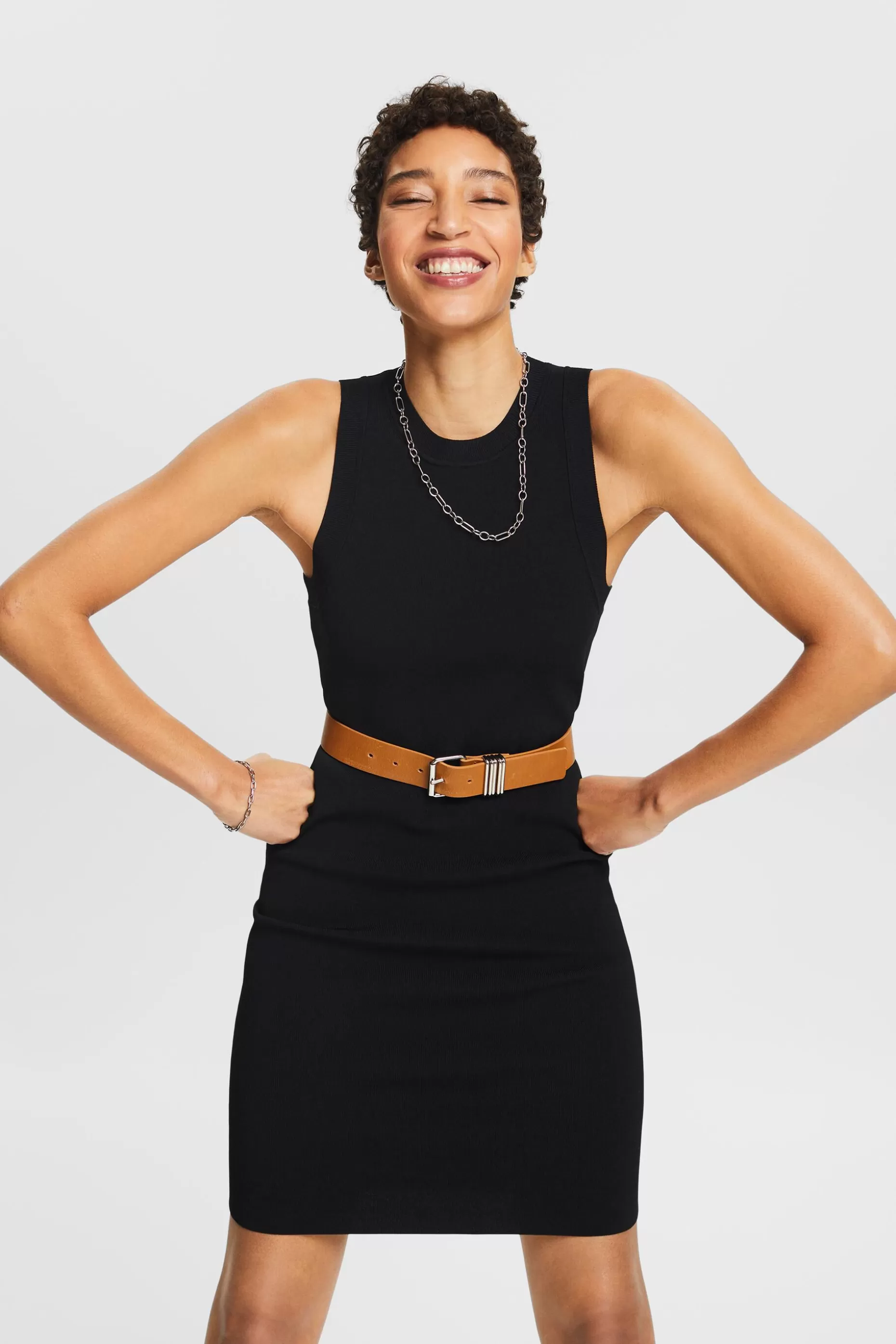 ESPRIT Sleeveless Knit Mini Dress at our Online Shop *Women The Spring Edit