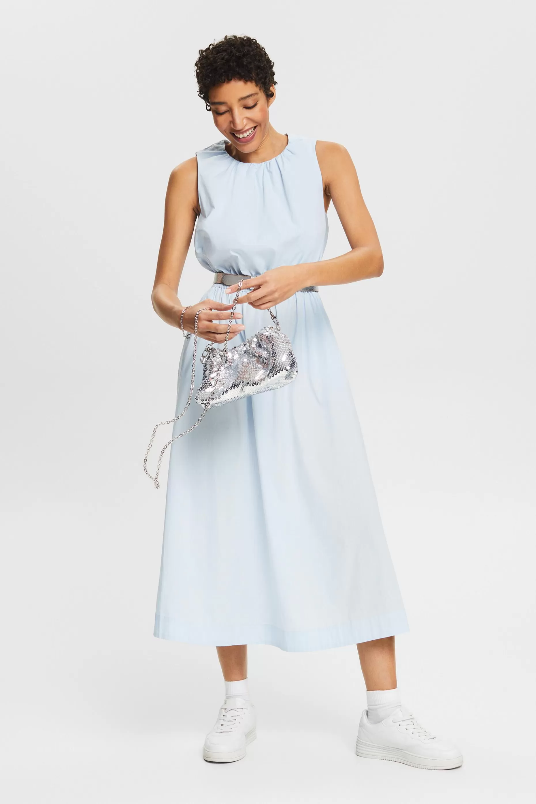 ESPRIT Sleeveless Midi Dress at our Online Shop *Women The Pastel Edit
