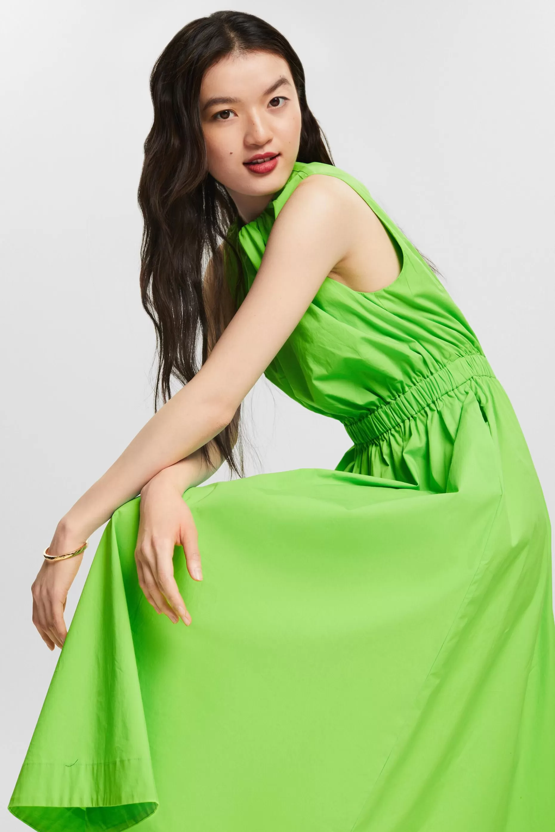 ESPRIT Sleeveless Midi Dress at our Online Shop *Women The Pastel Edit