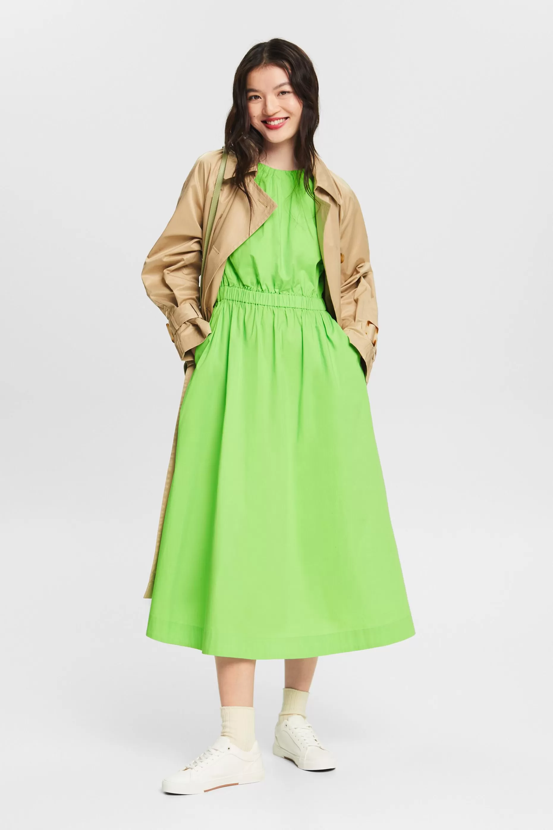 ESPRIT Sleeveless Midi Dress at our Online Shop *Women The Pastel Edit