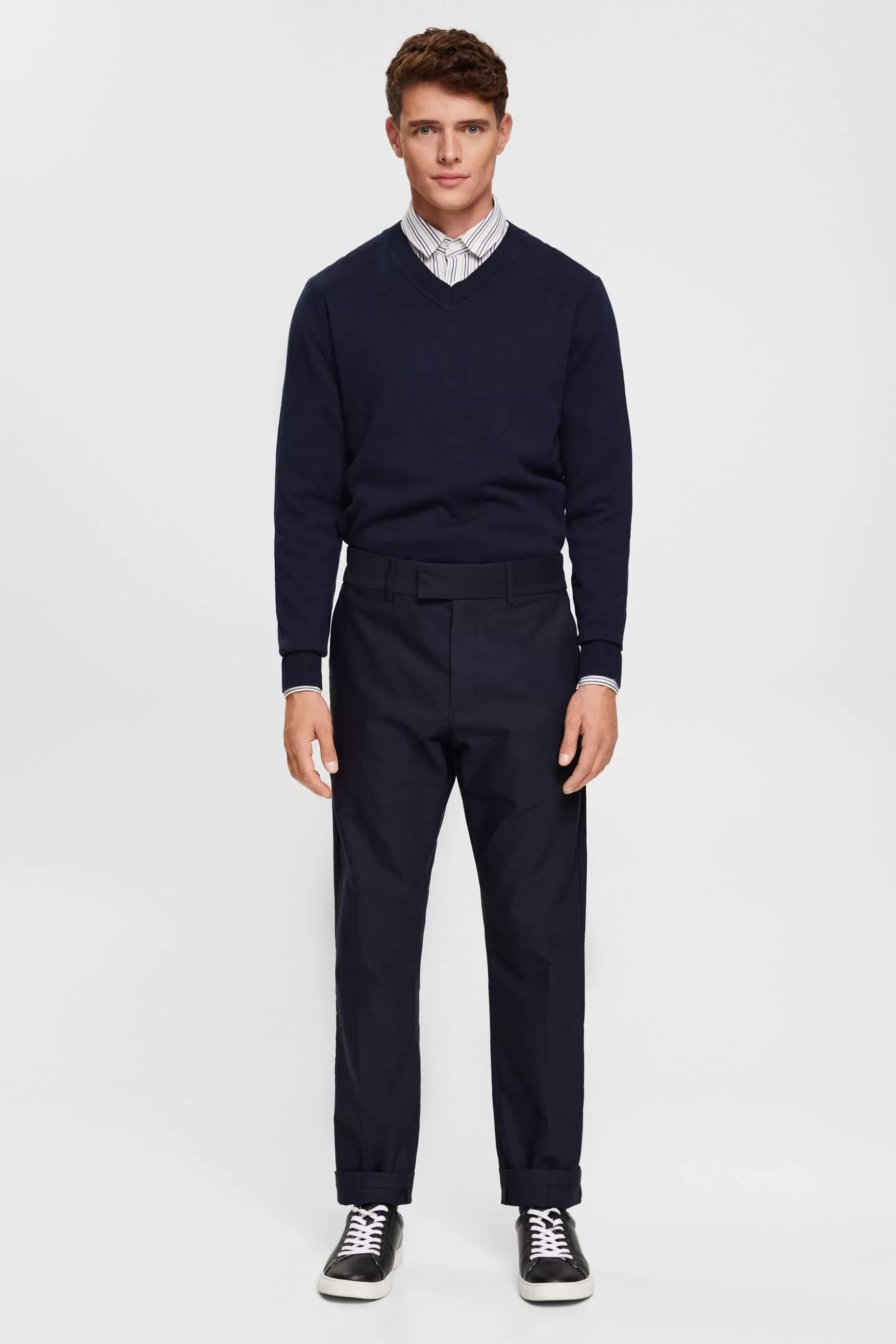 ESPRIT Slim fit trousers with elasticated waistband at our Online Shop *Men Pants + Joggers