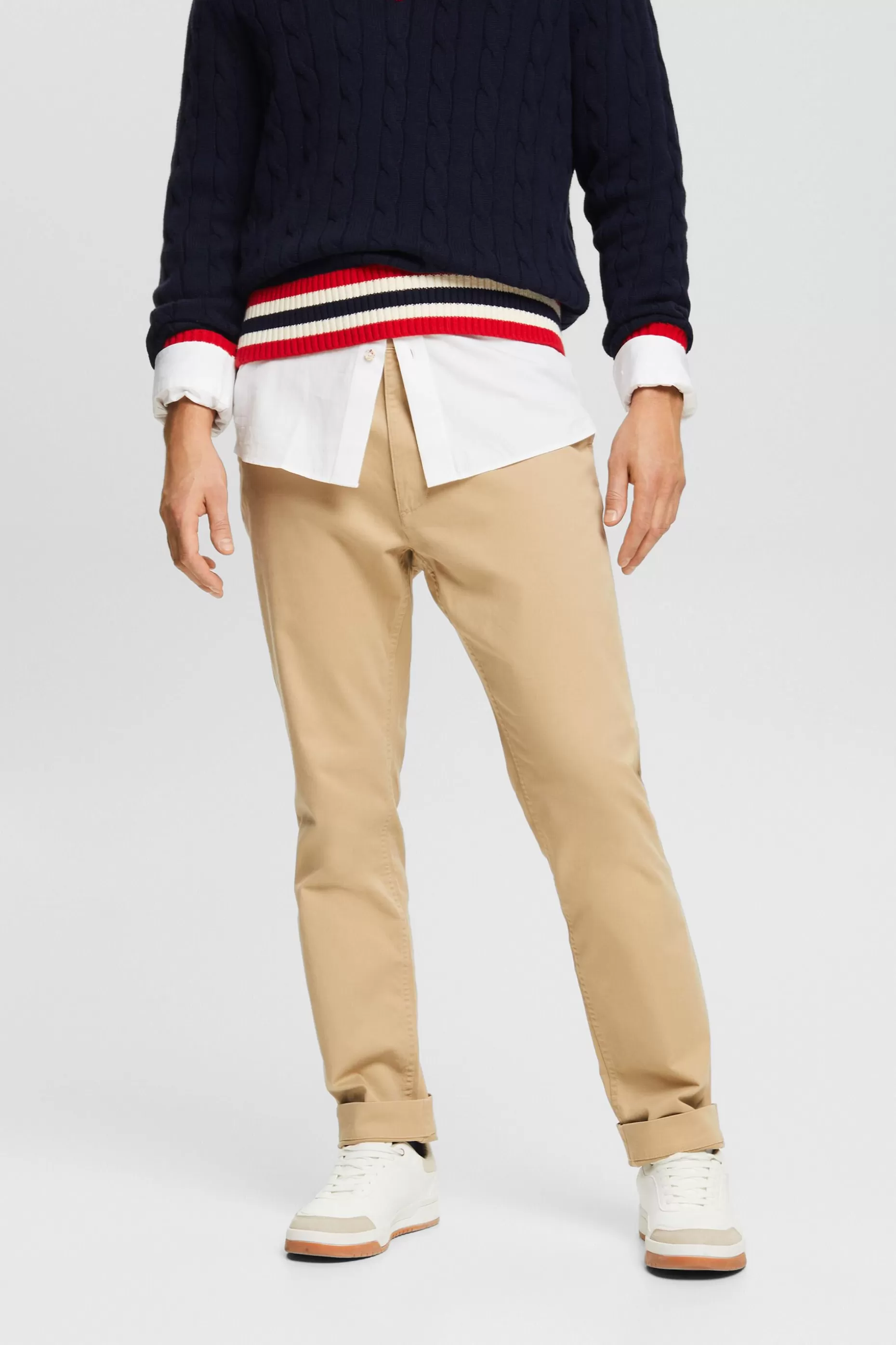 ESPRIT Slim-Leg Chino Pants at our Online Shop *Men Pants + Joggers