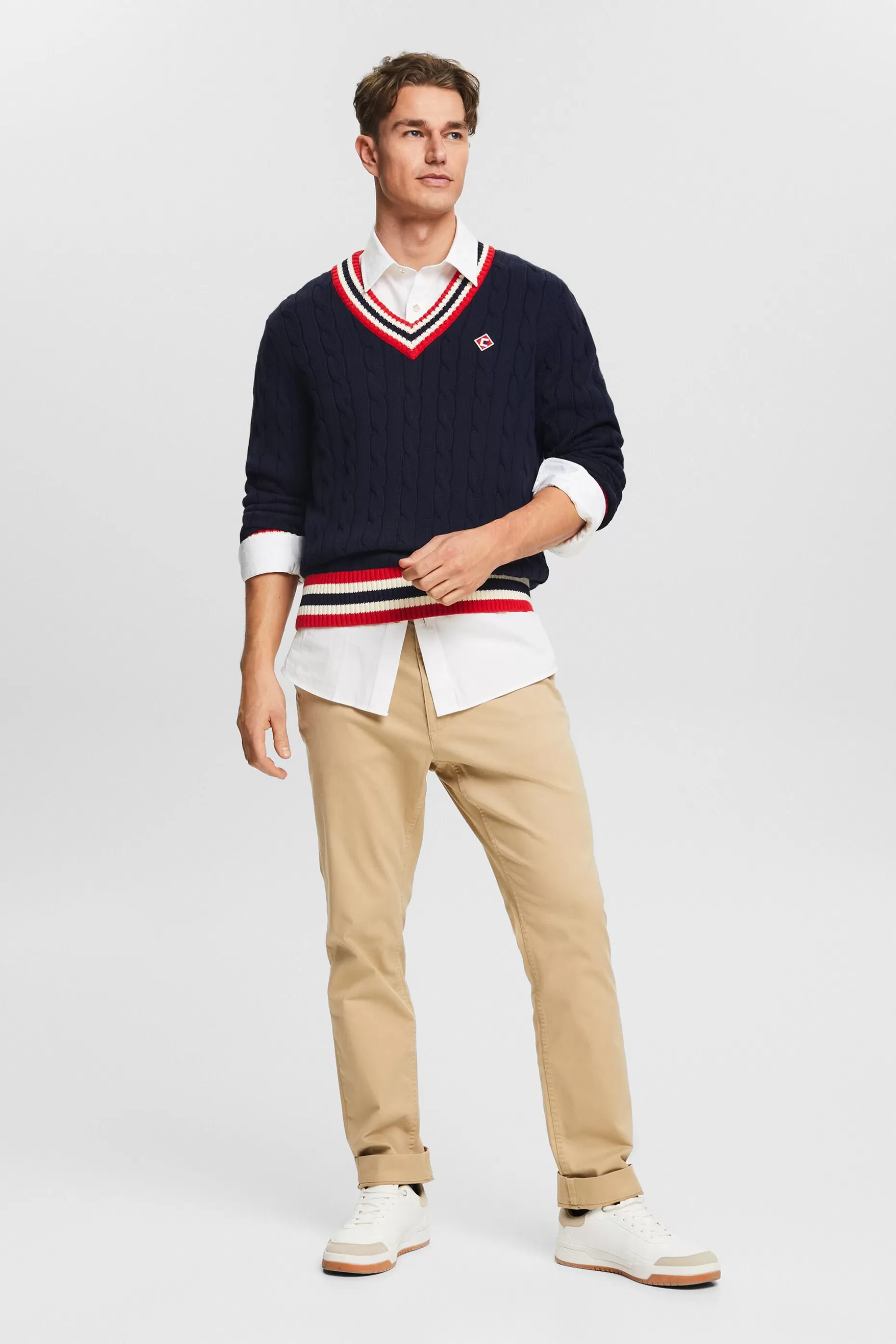 ESPRIT Slim-Leg Chino Pants at our Online Shop *Men Pants + Joggers