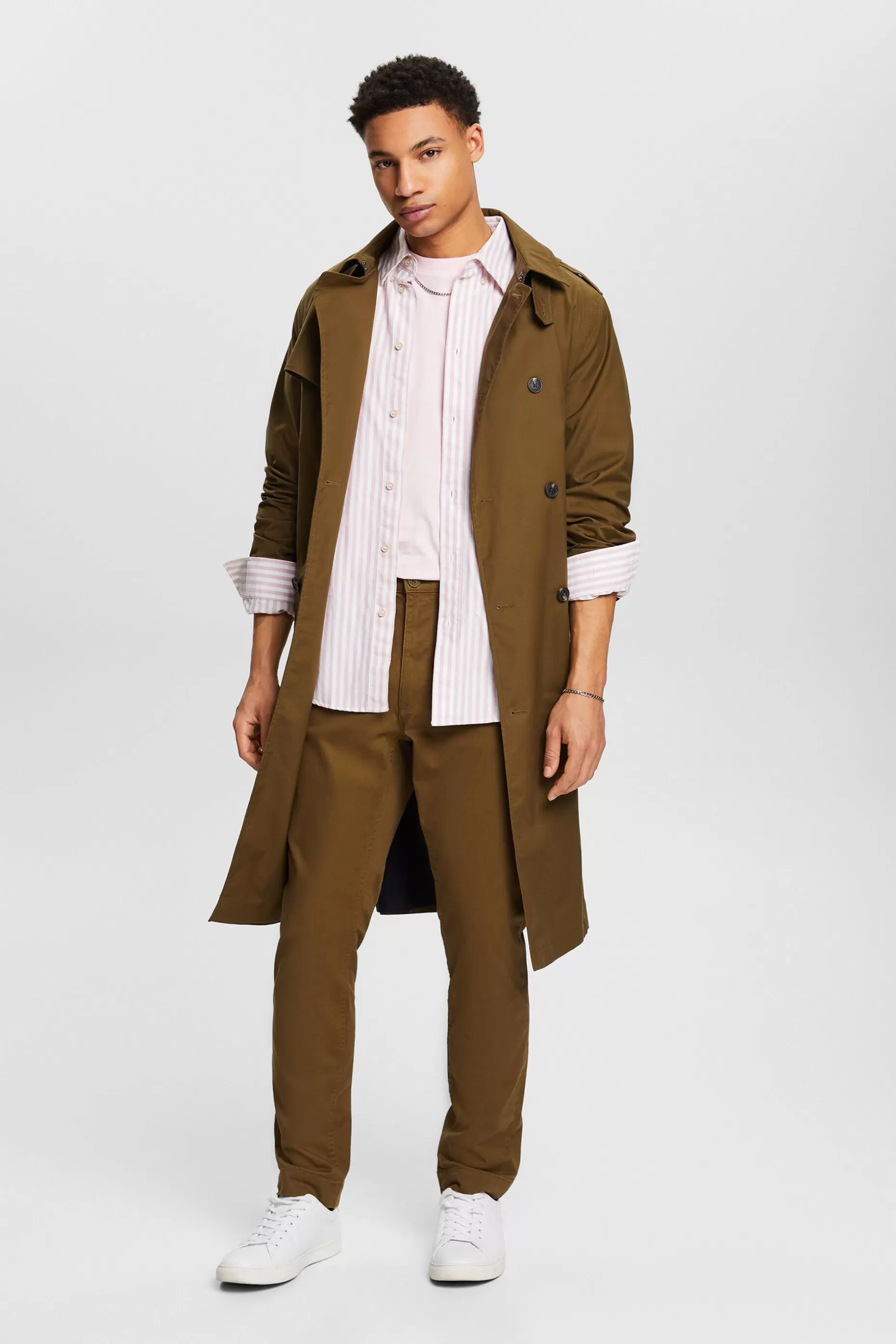 ESPRIT Slim-Leg Chino Pants at our Online Shop *Men The Spring Edit