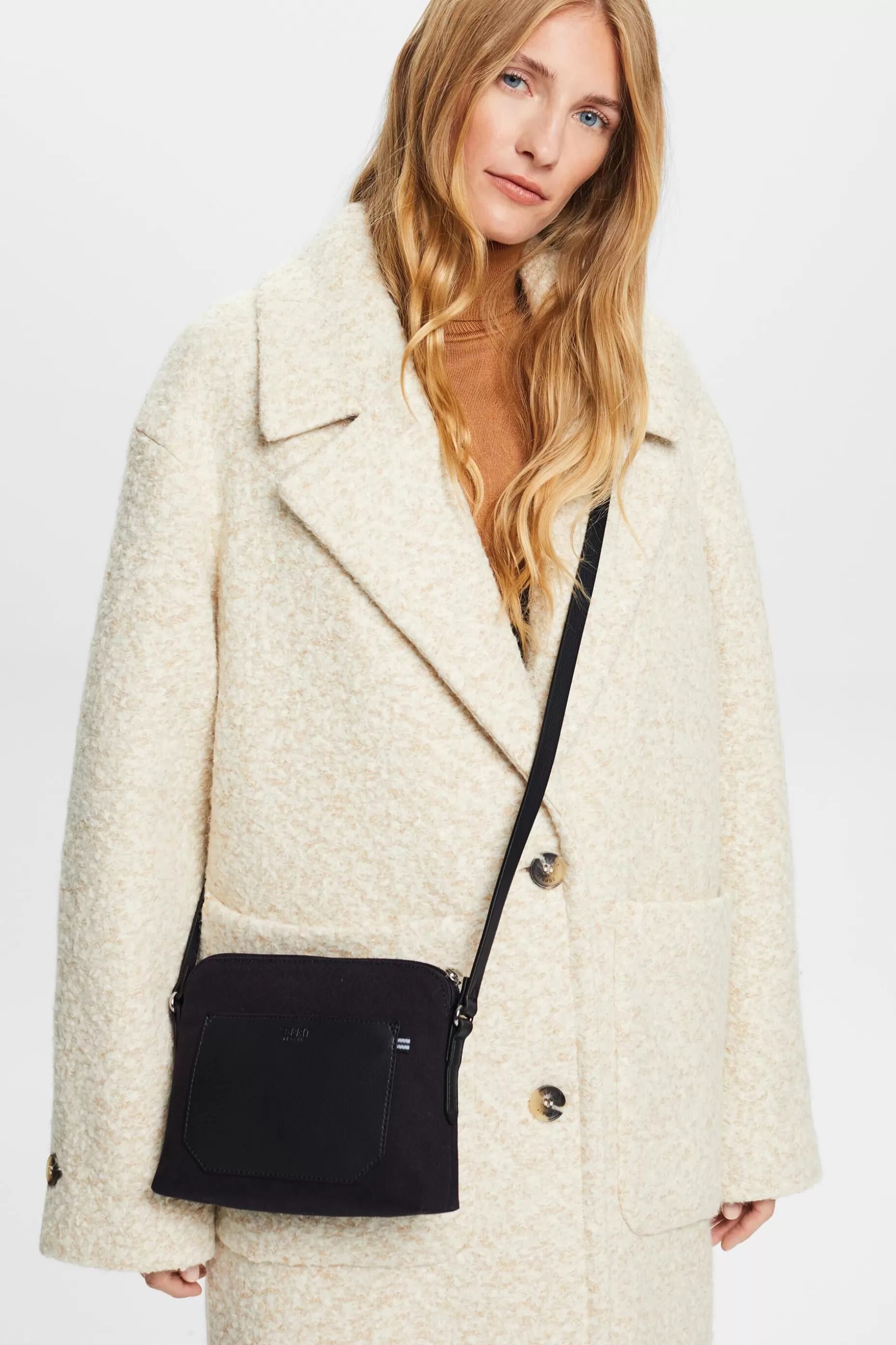 ESPRIT Small shoulder bag, 100% cotton at our Online Shop *Women Bags