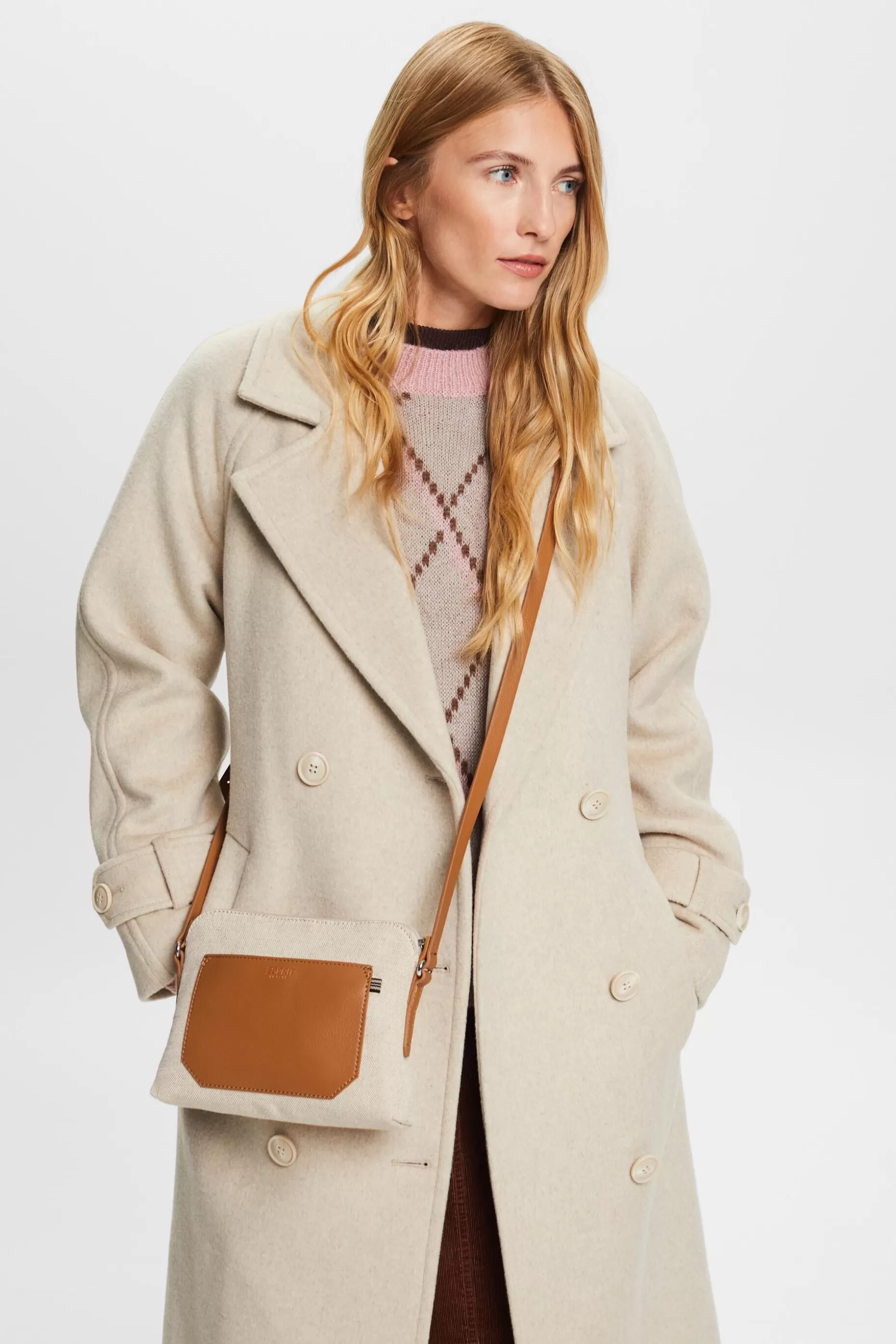 ESPRIT Small shoulder bag, organic cotton at our Online Shop *Women Bags