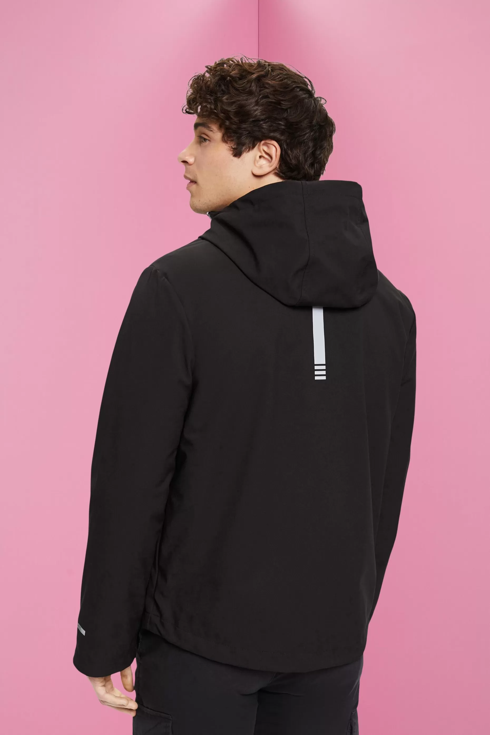 ESPRIT Softshell jacket with a hood at our Online Shop *Men Tops